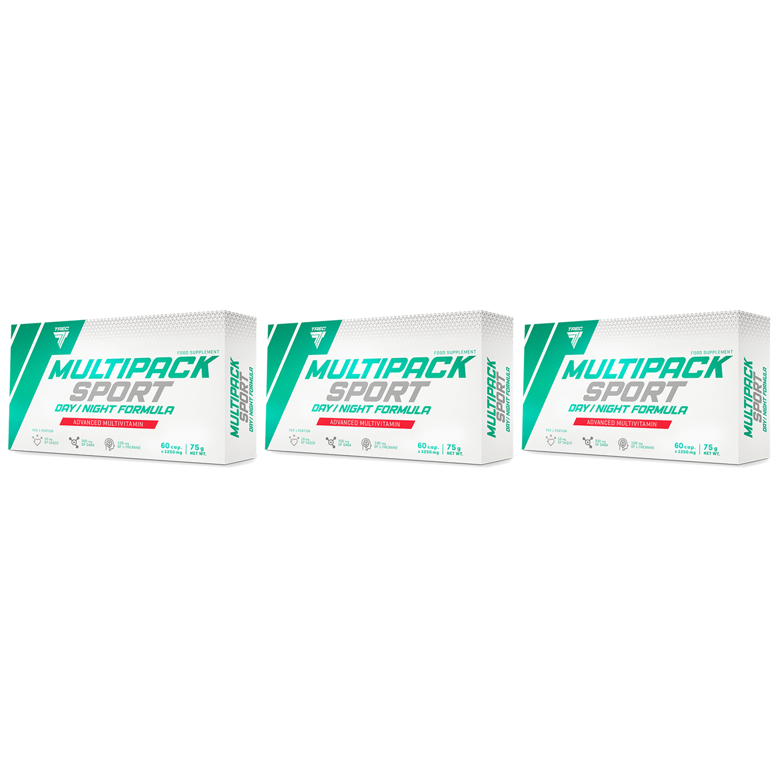 TREC Multi Pack Sport Day/Night - 3x 60caps