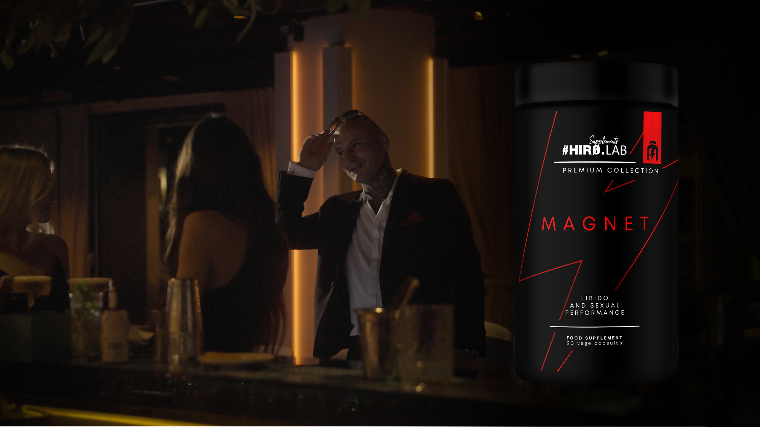 Zestaw HIRO.LAB Prime Test - 120vcaps. + Magnet - 90vcaps.