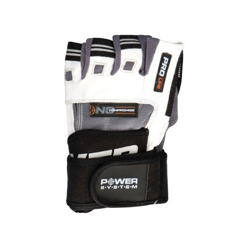 POWER SYSTEM Rękawice - No Compromise - 3x White/Gray