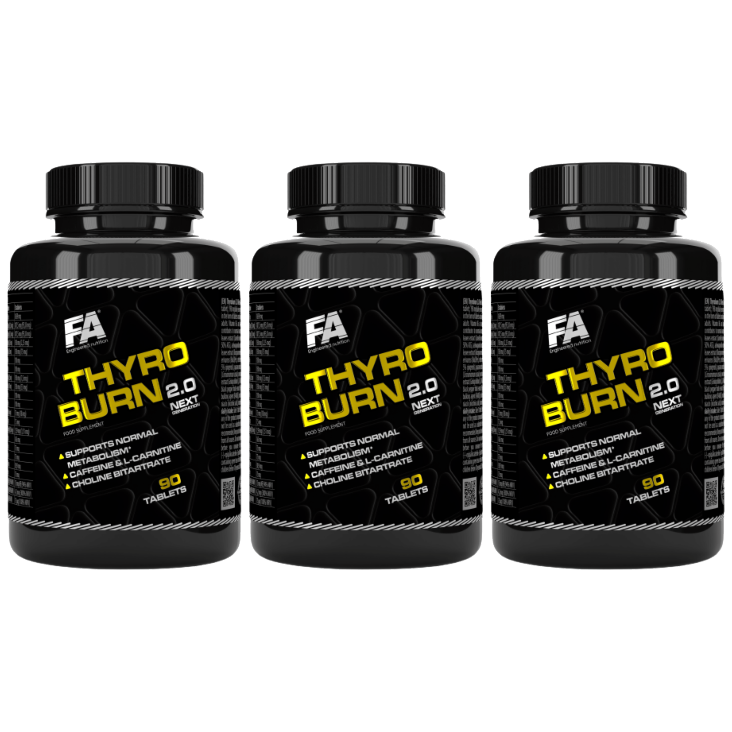 FITNESS AUTHORITY - Thyroburn 2.0 - 3x 90tabs.