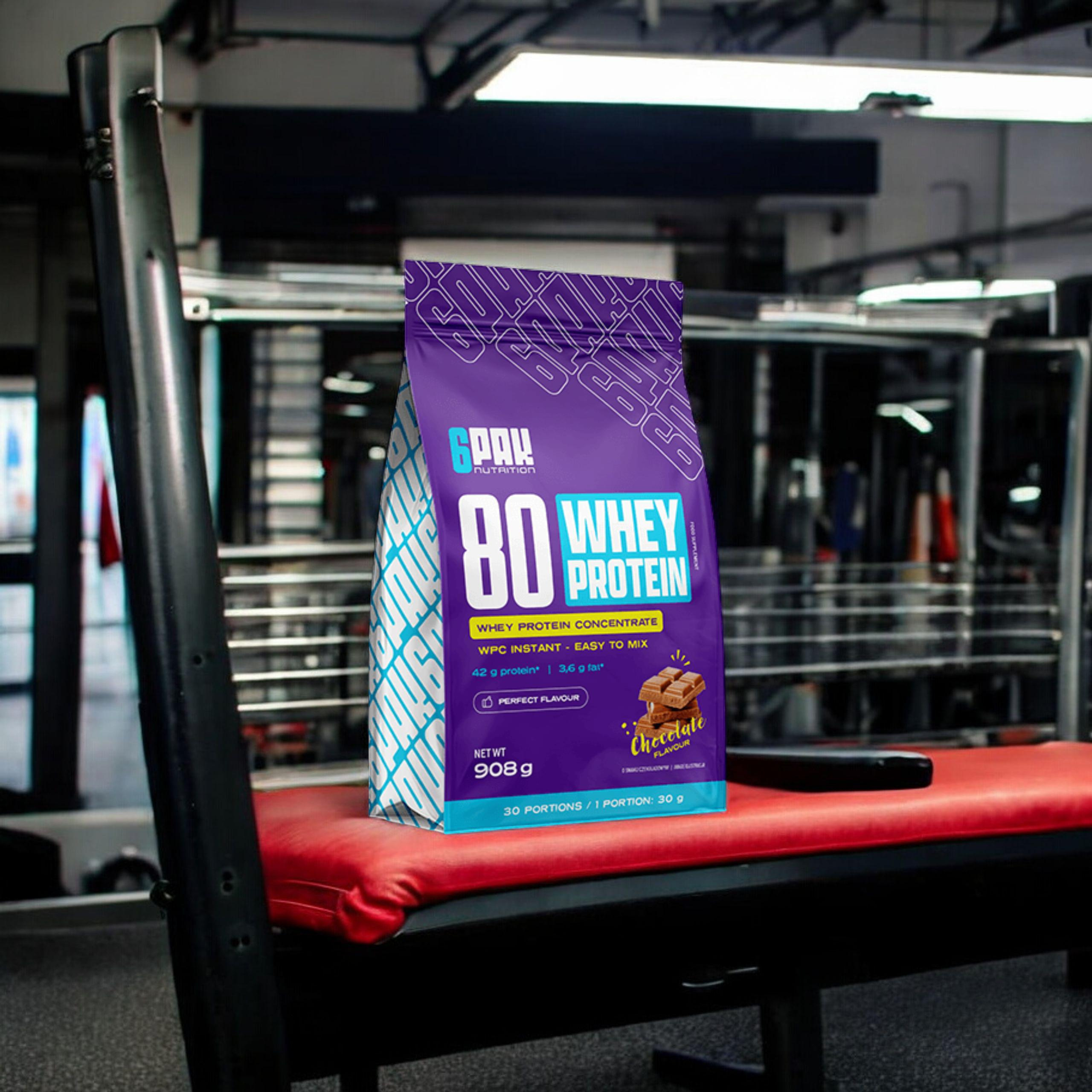 6PAK 80 Whey Protein - 3x 908g
