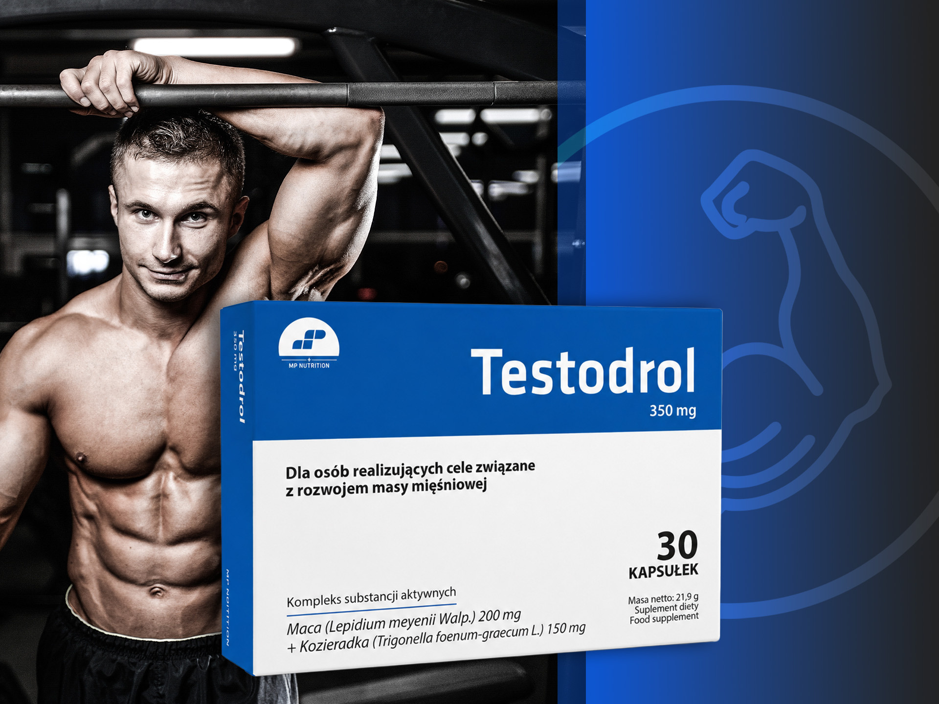 MP NUTRITION Testodrol - 2x 30caps