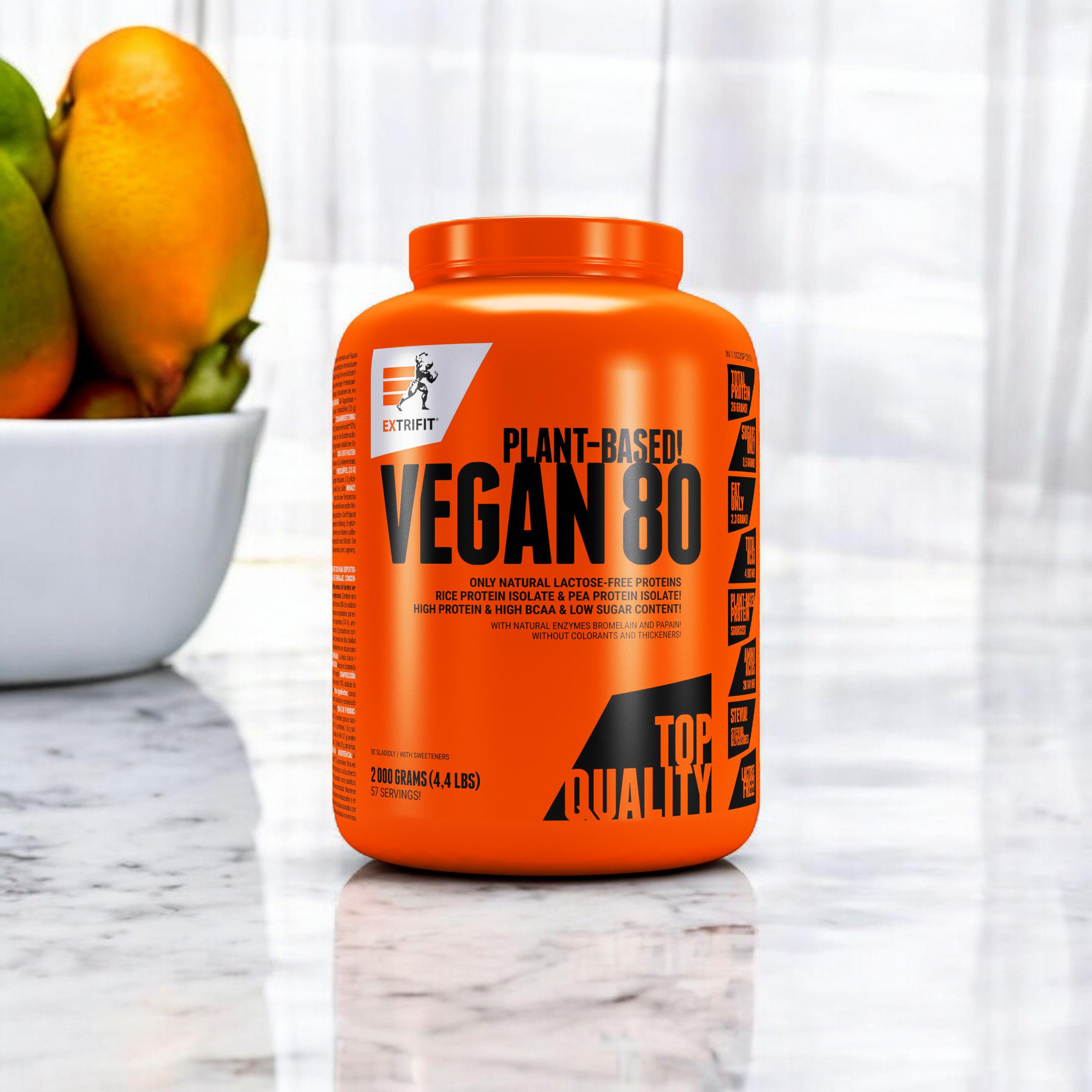 EXTRIFIT Vegan 80 - 3x 2000g
