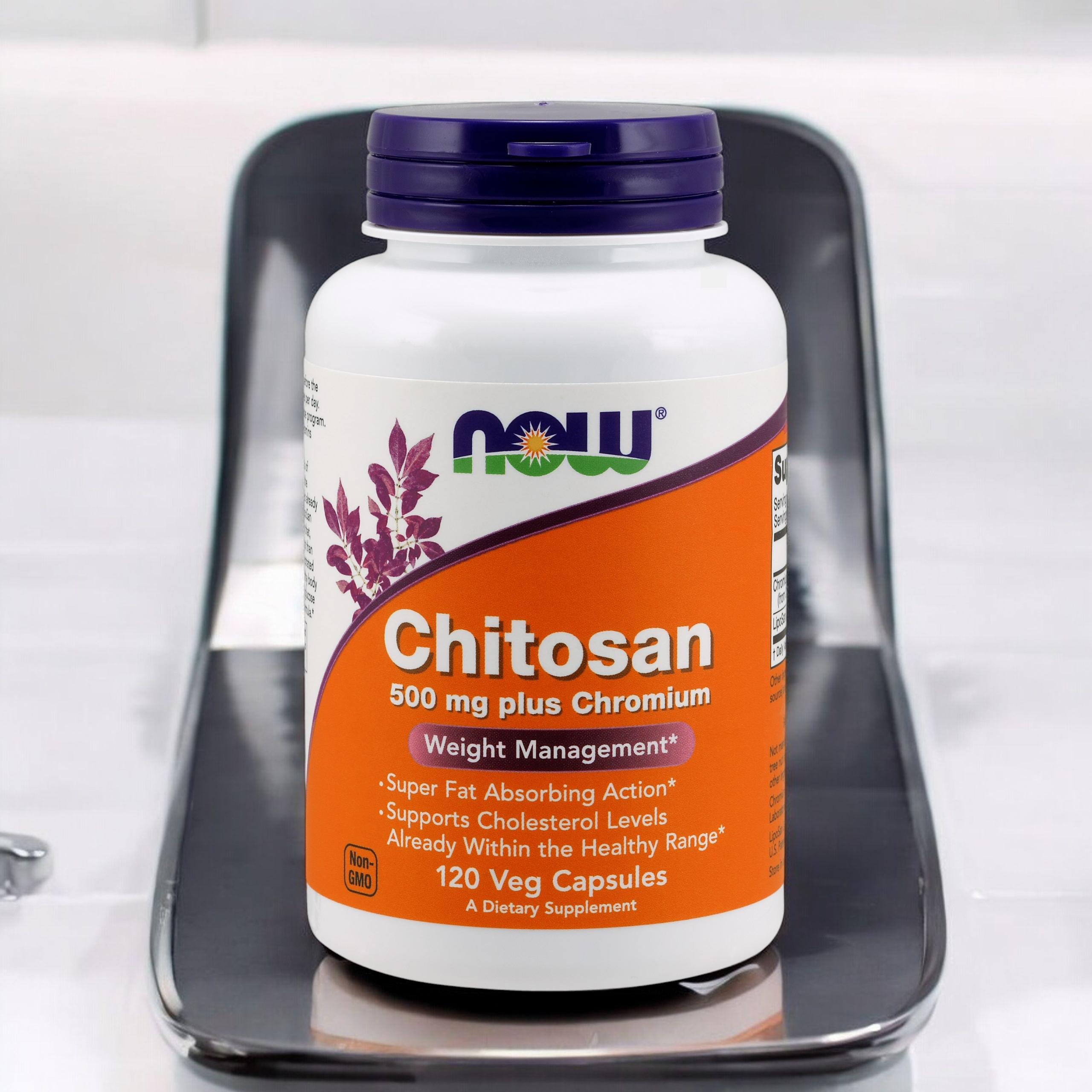 NOW Chitosan - 2x 120vcaps