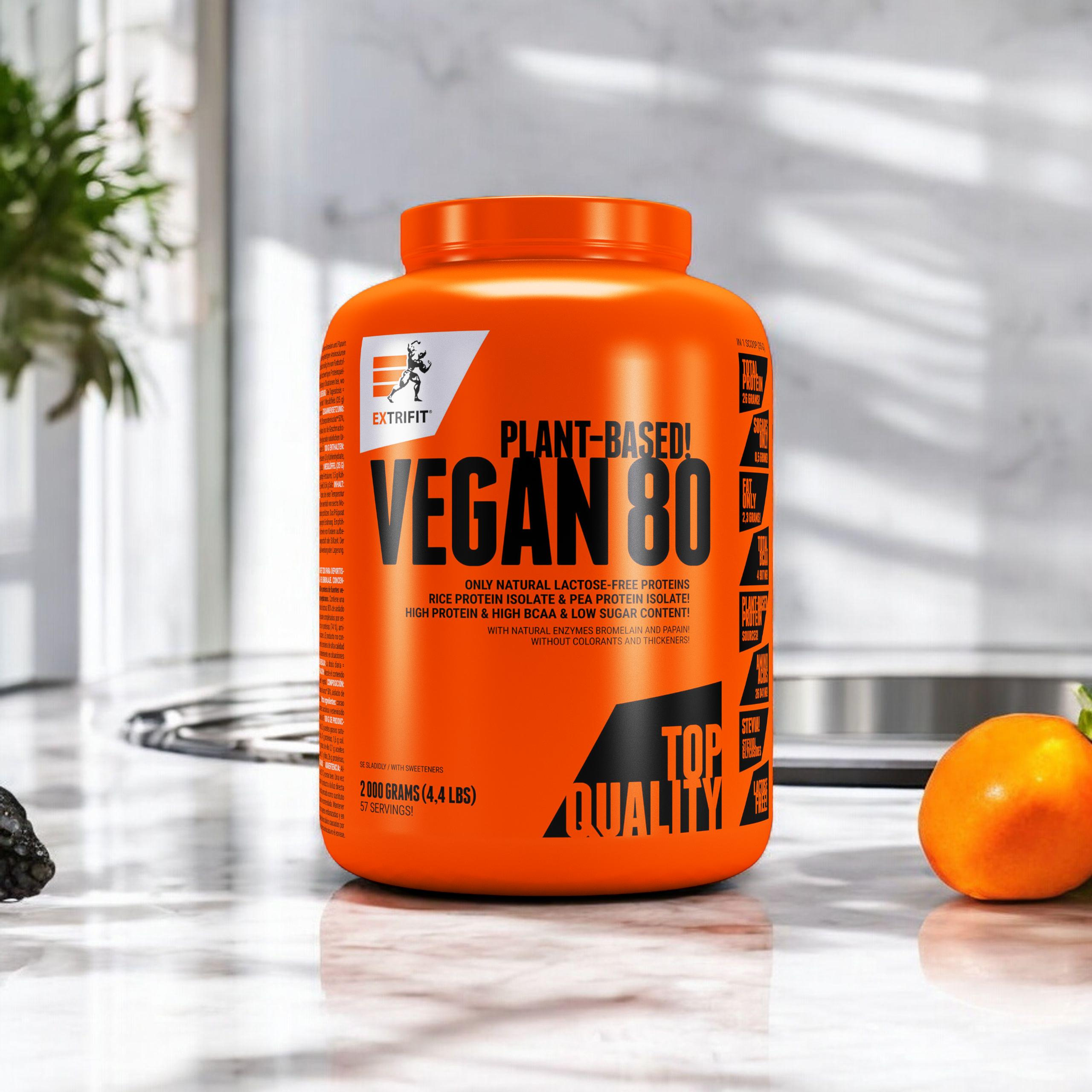EXTRIFIT Vegan 80 - 2x 2000g