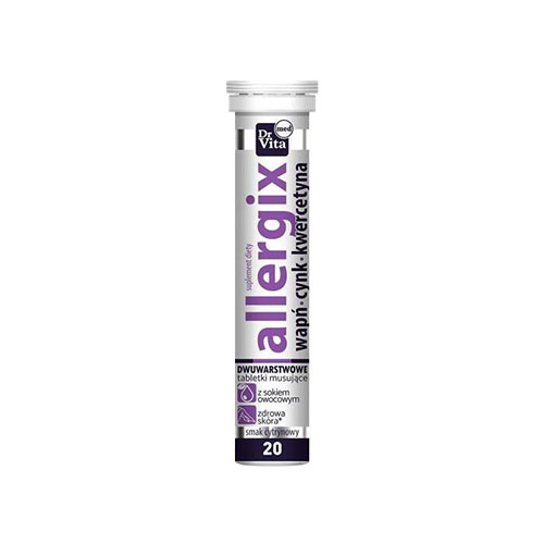 AVITALE - Allergix - 20 tabletek musujących - Lemon