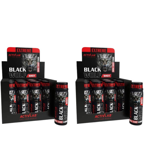 ACTIVLAB - Black Wolf Shot - 12x 2x 80ml