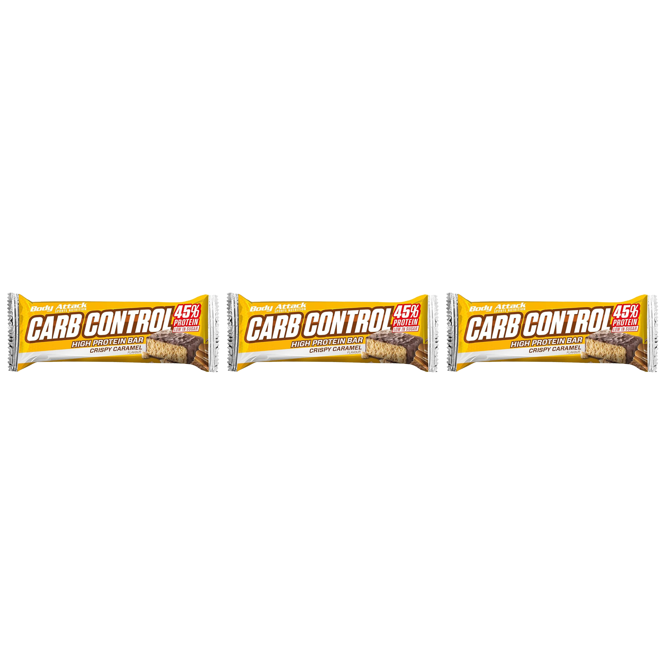 BODY ATTACK Baton Carb Control - 3x 100g