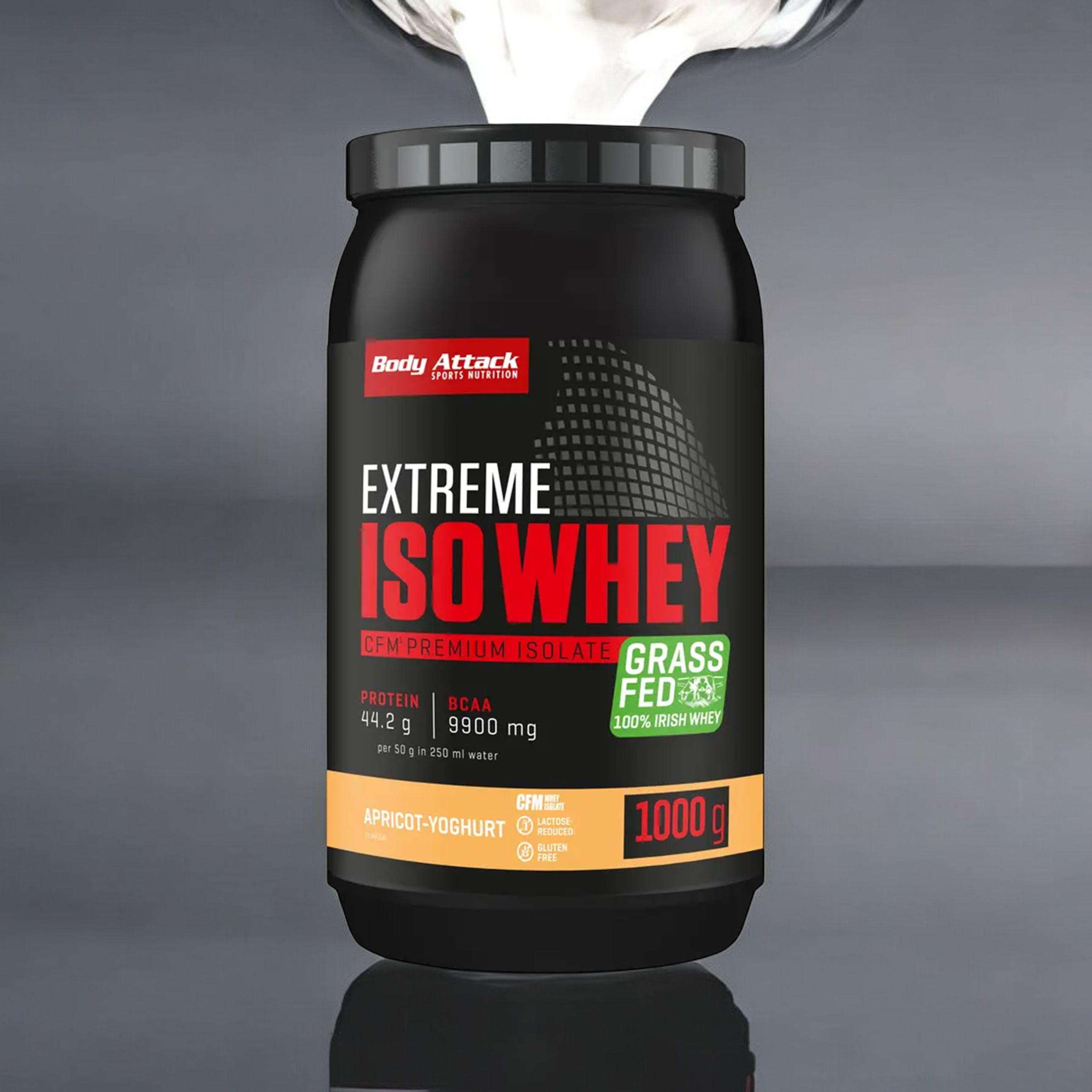 BODY ATTACK Extreme Iso Whey - 3x 1000g