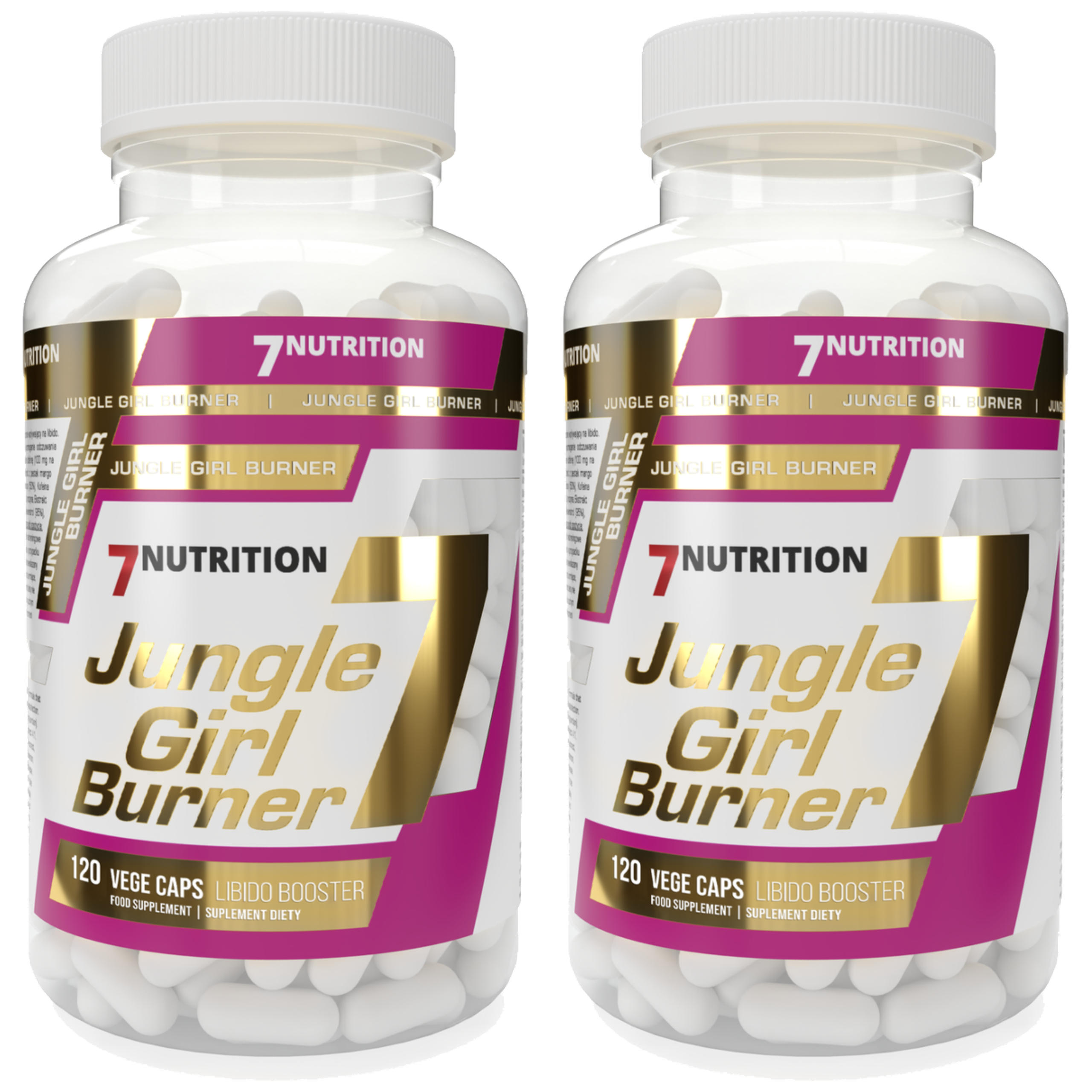 7 NUTRITION Jungle Girl Burner - 2x 120caps