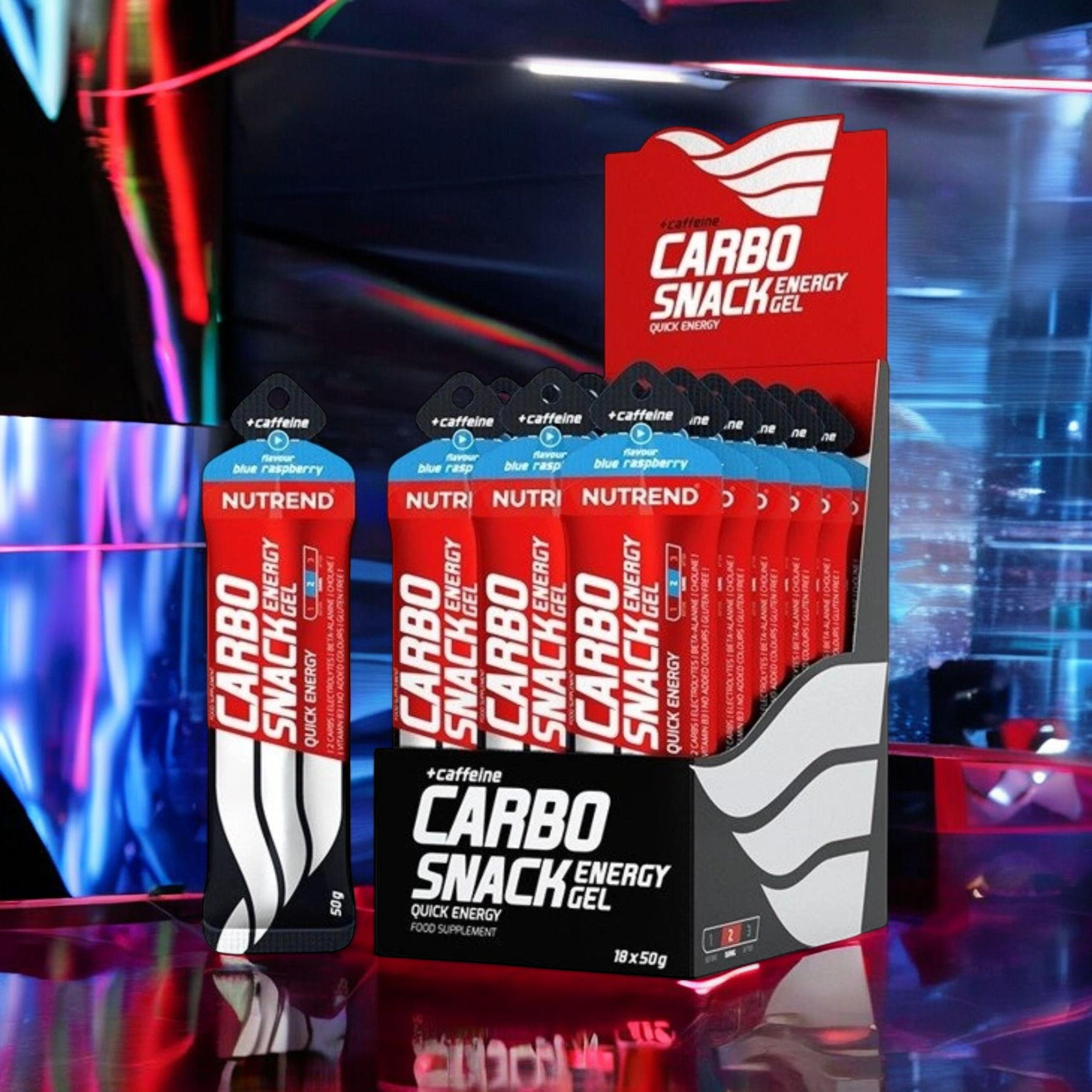 NUTREND - Carbosnack with Caffeine - 18x 3x 50g