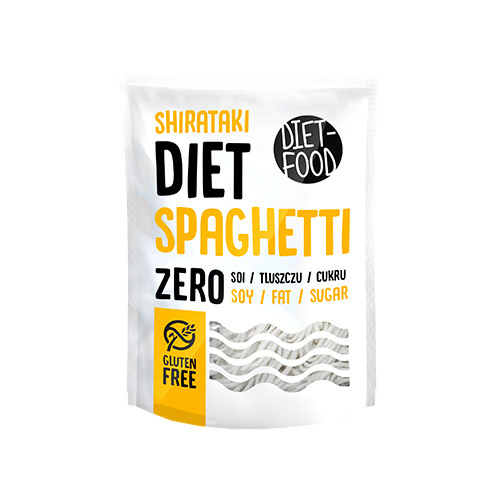 DIET FOOD Diet Spaghetti - 3x 200g - Makaron Konjac