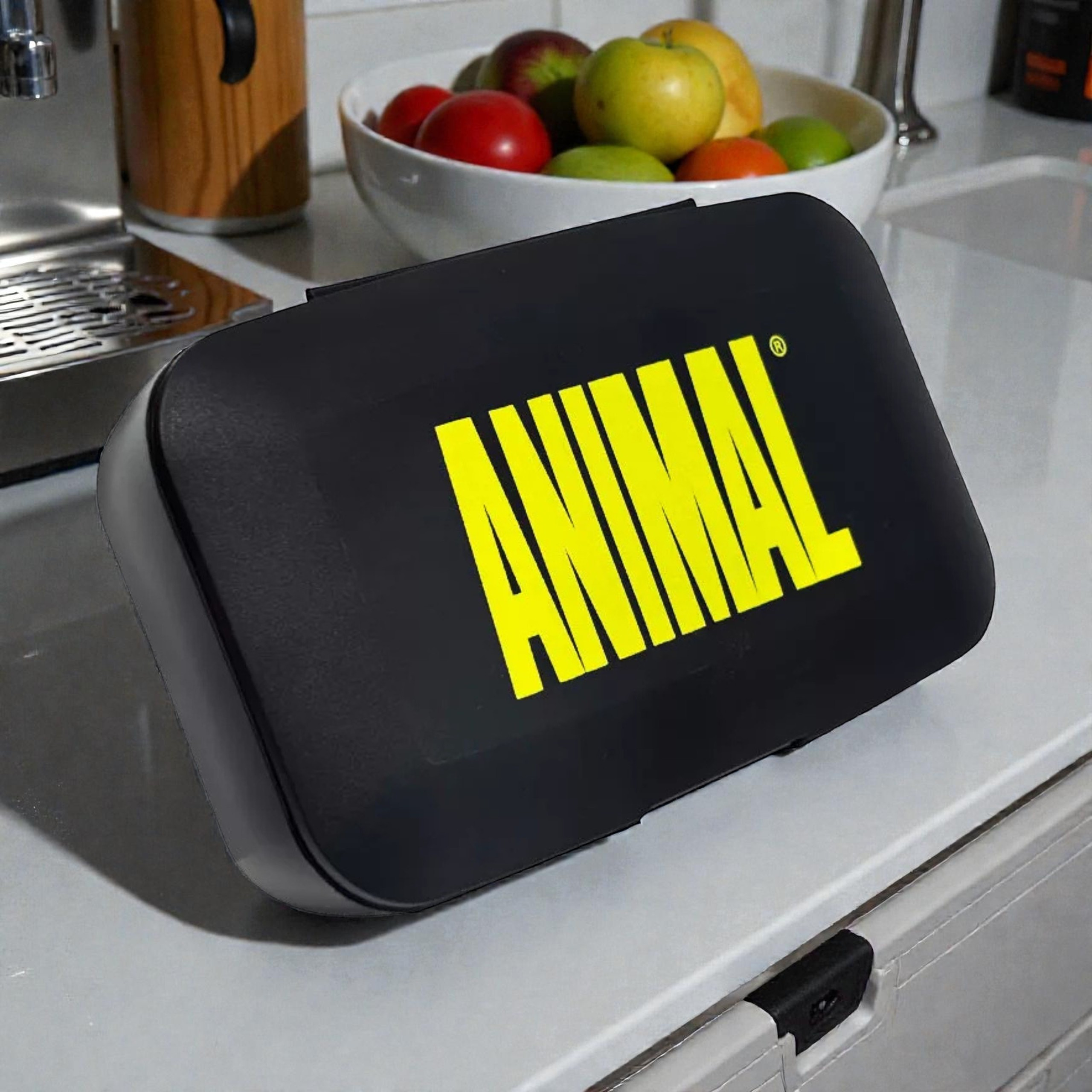 UNIVERSAL - Pill Box Animal - 2x Black Lime