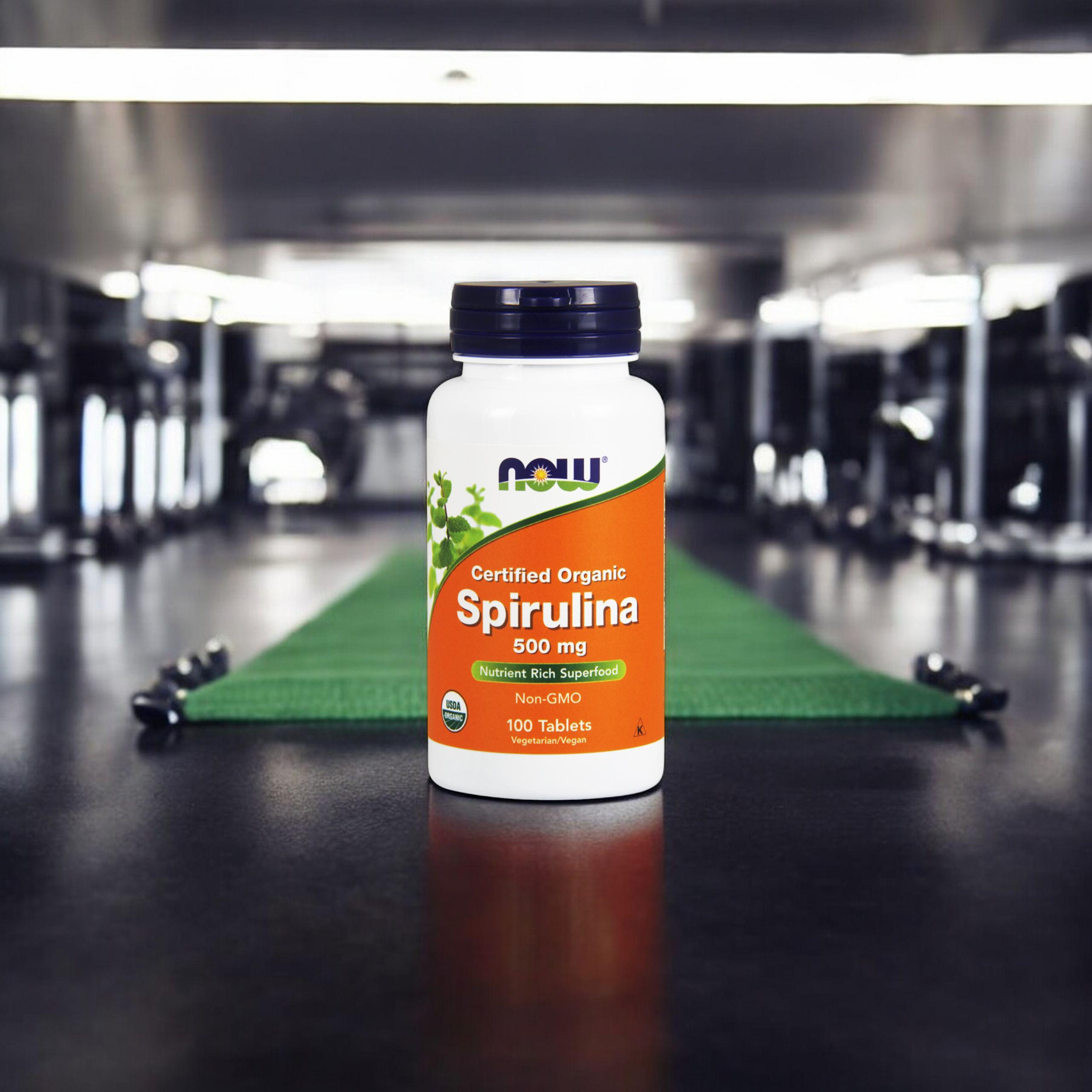 NOW Spirulina 500mg - 3x 100tab