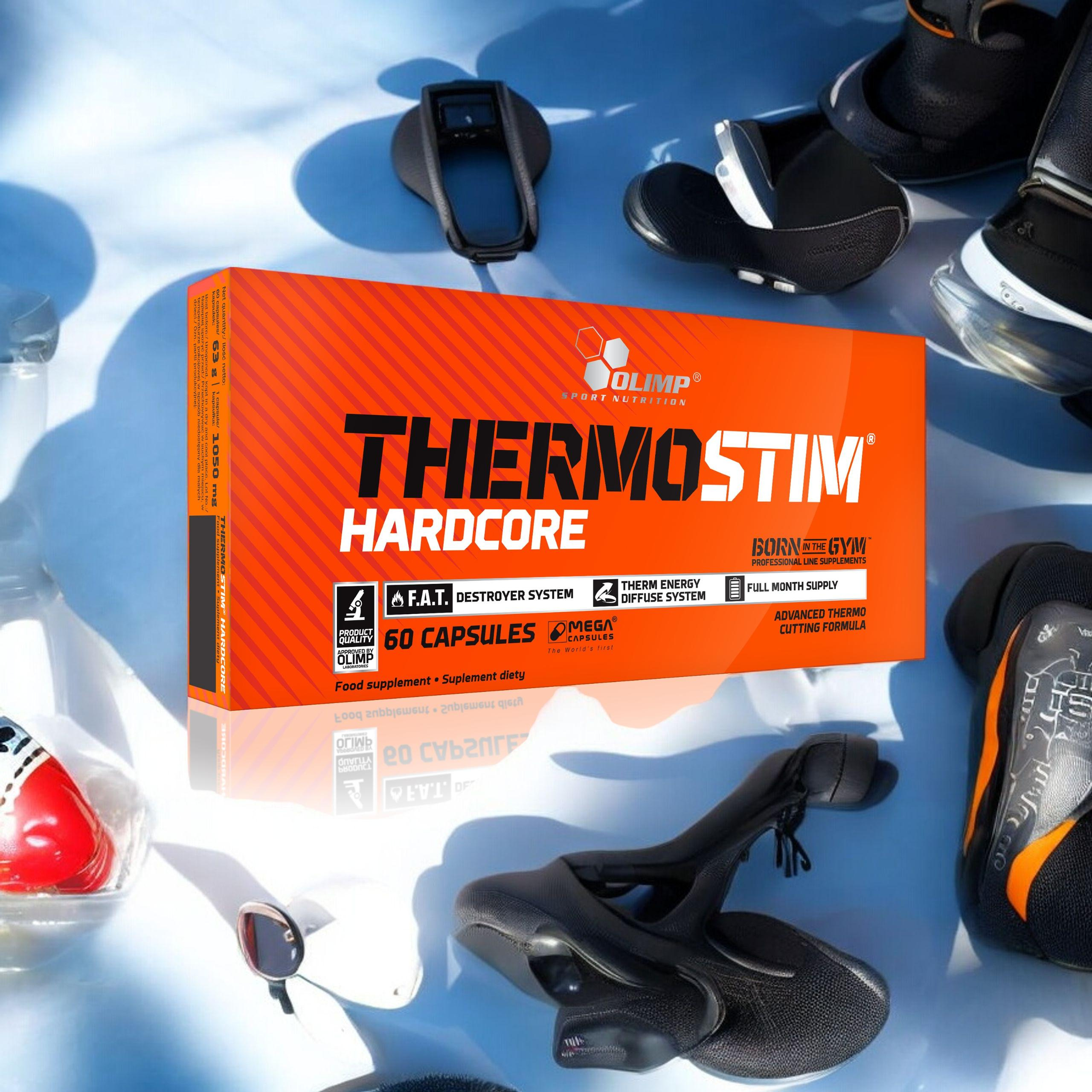 OLIMP Thermo Stim Hardcore MC - 3x 60caps