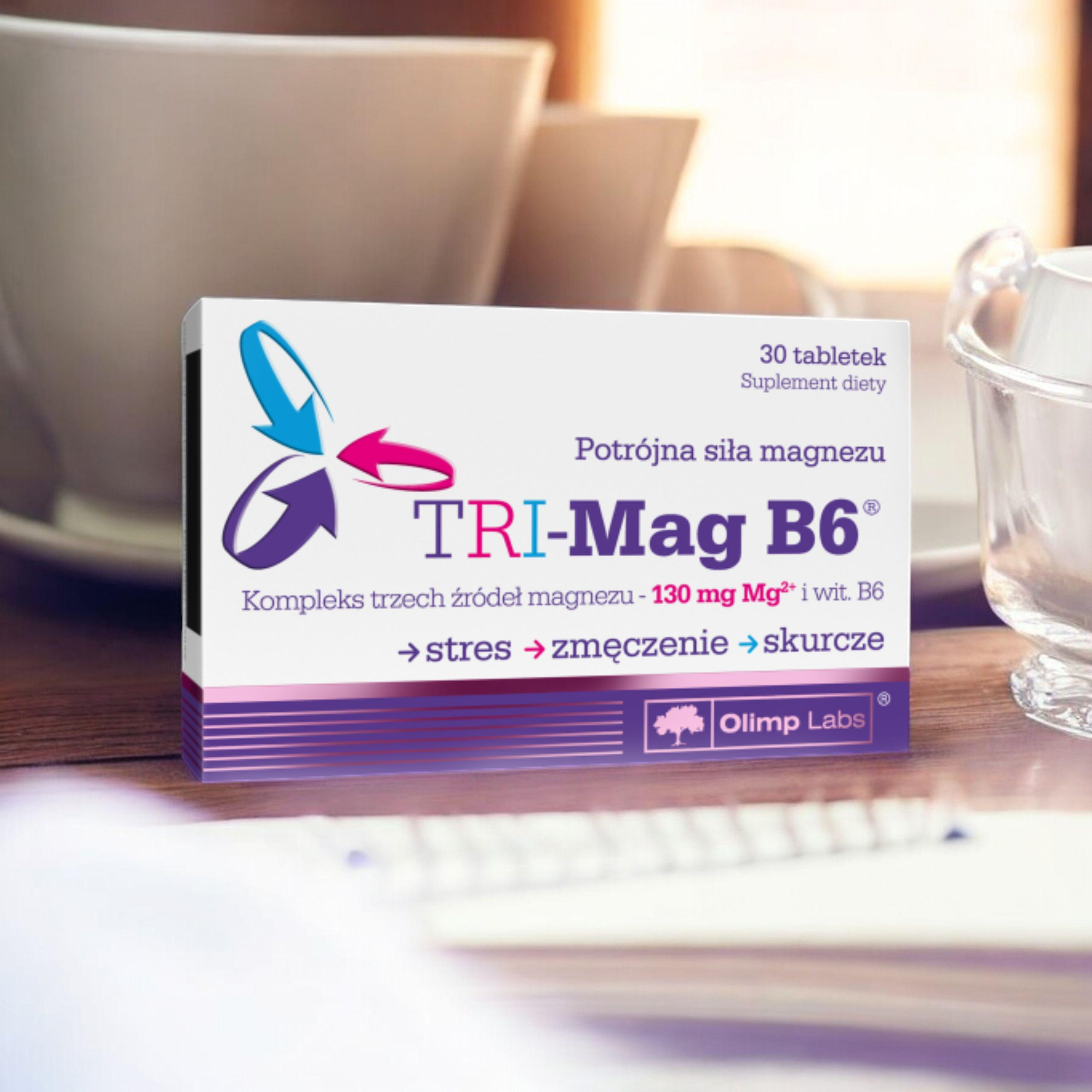 OLIMP Tri-Mag B6 - 3x 30tabs