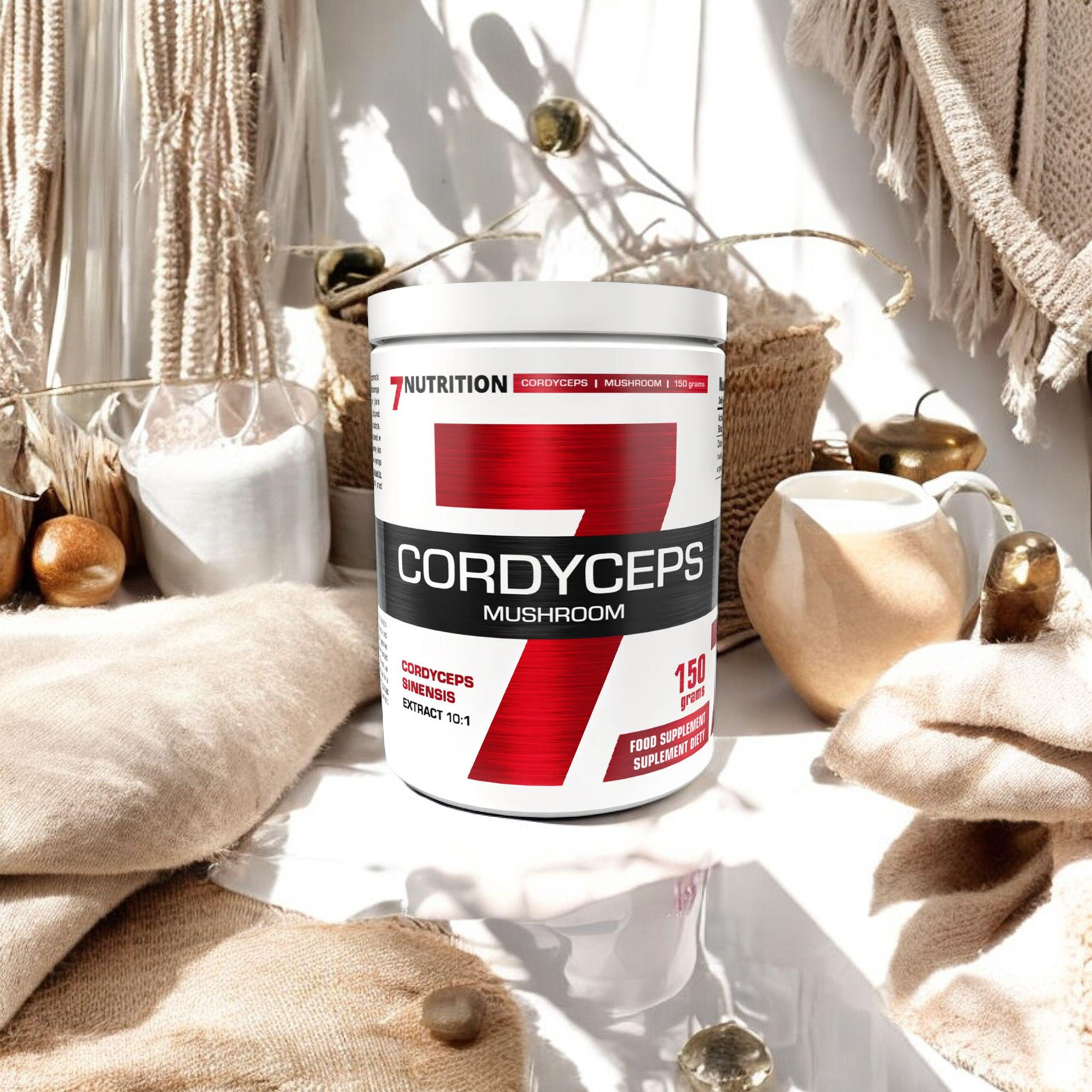 7 NUTRITION Cordyceps Mushroom - 2x 150g - Maczużnik chiński