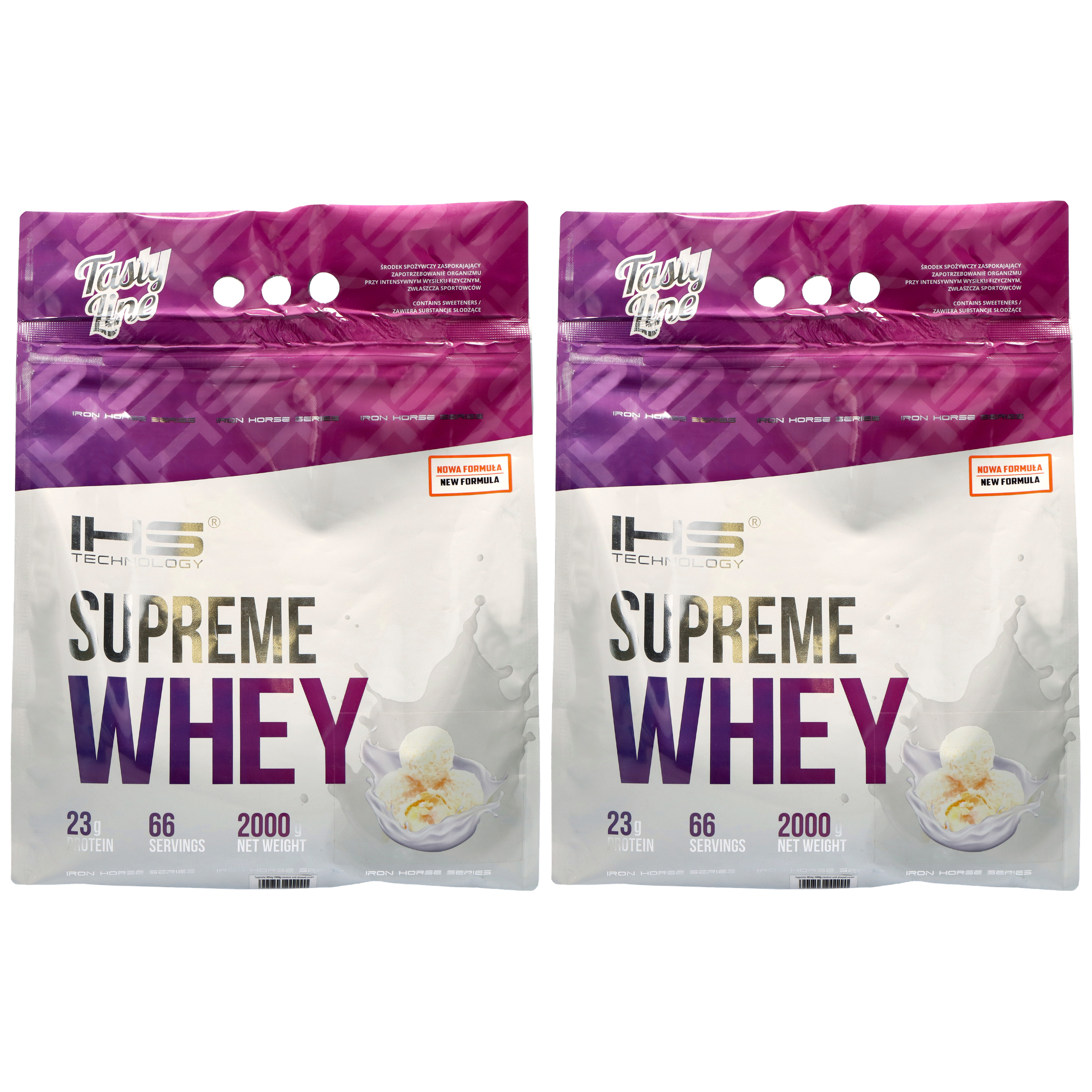 IRON HORSE Supreme Whey NEW 3 - 2x 2000g