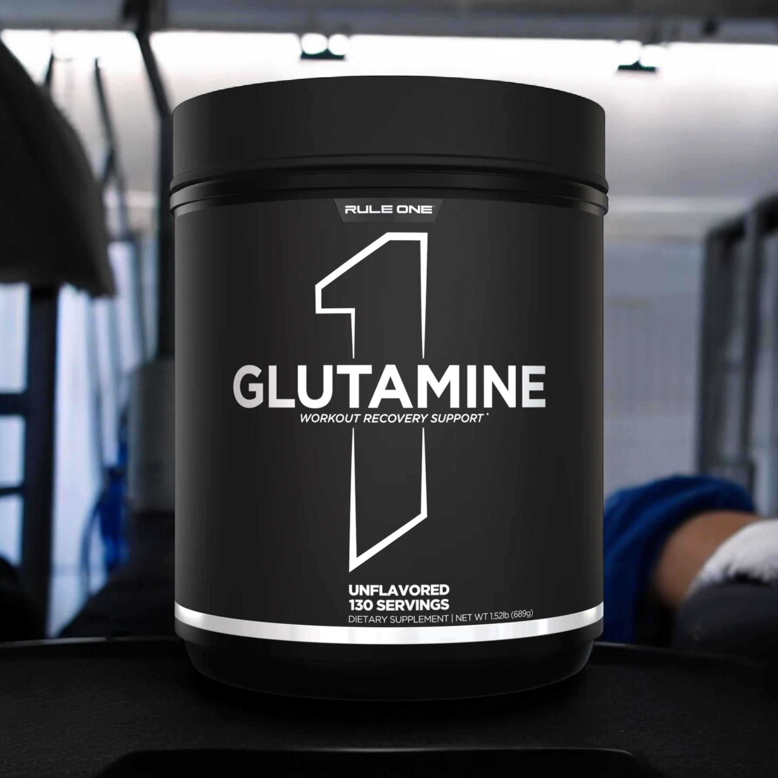 RULE 1 - R1 Glutamine - 2x 689g - Unflavored