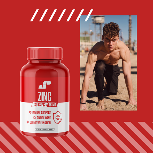 2x MP NUTRITION Zinc - 120caps - Cynk