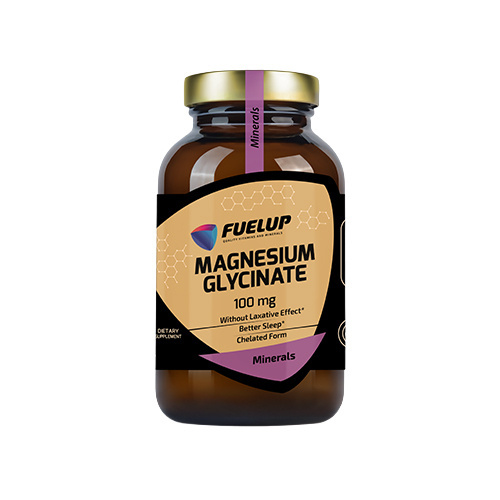 FUELUP - Magnesium Glycinate 100mg - 2x 120vcaps.