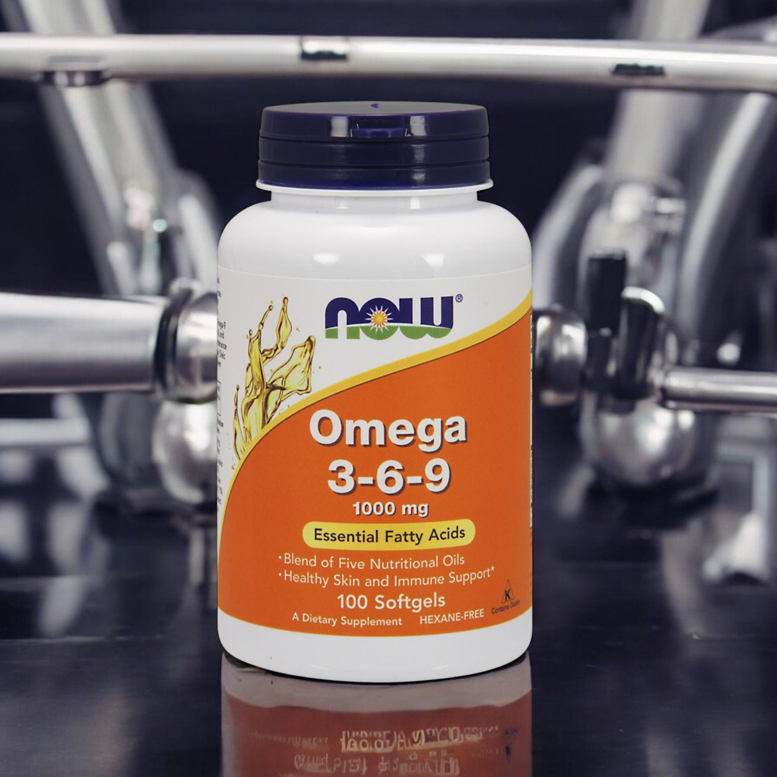 NOW Omega-3-6-9 1000mg - 2x 100softgels