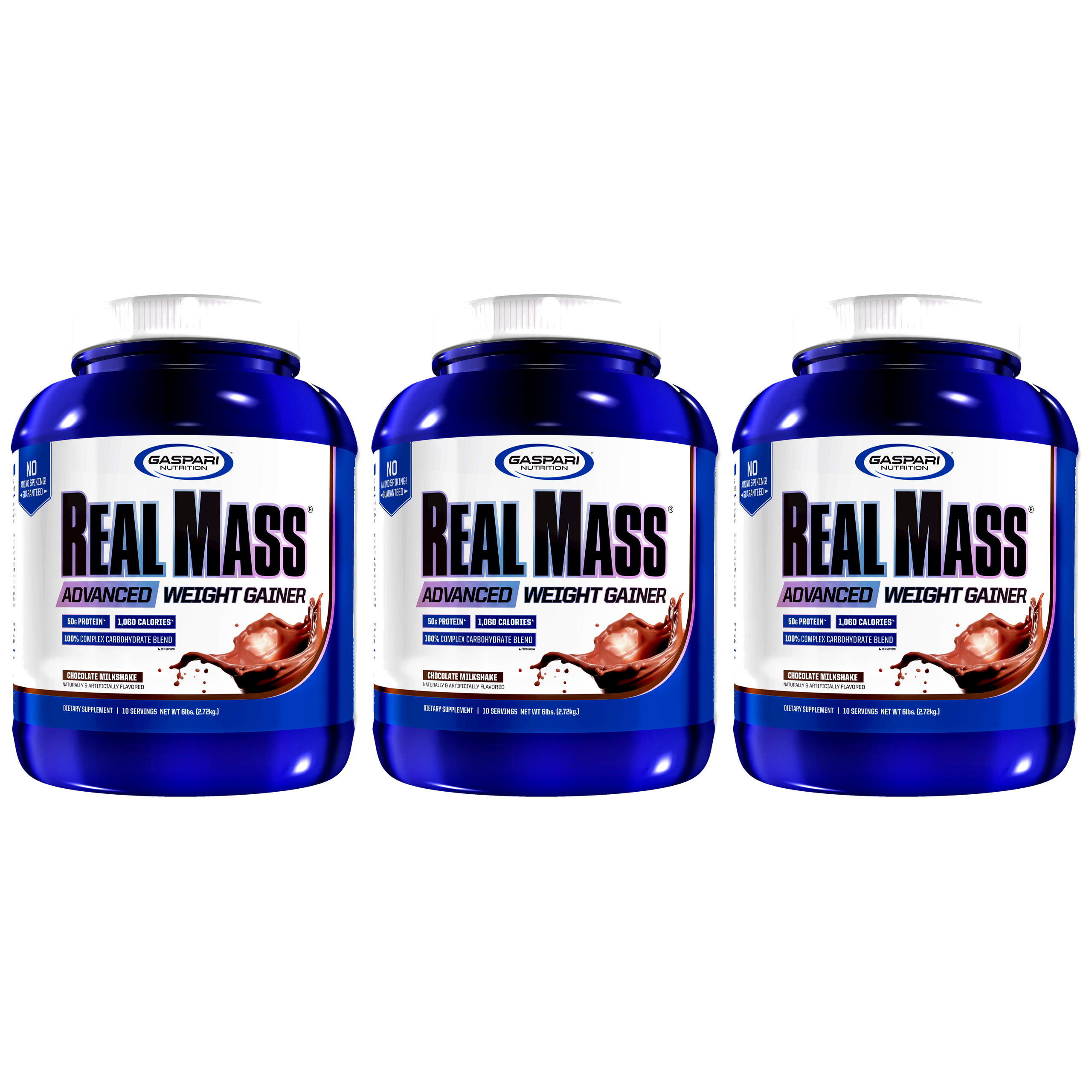 GASPARI NUTRITION Real Mass - 3x 2720g