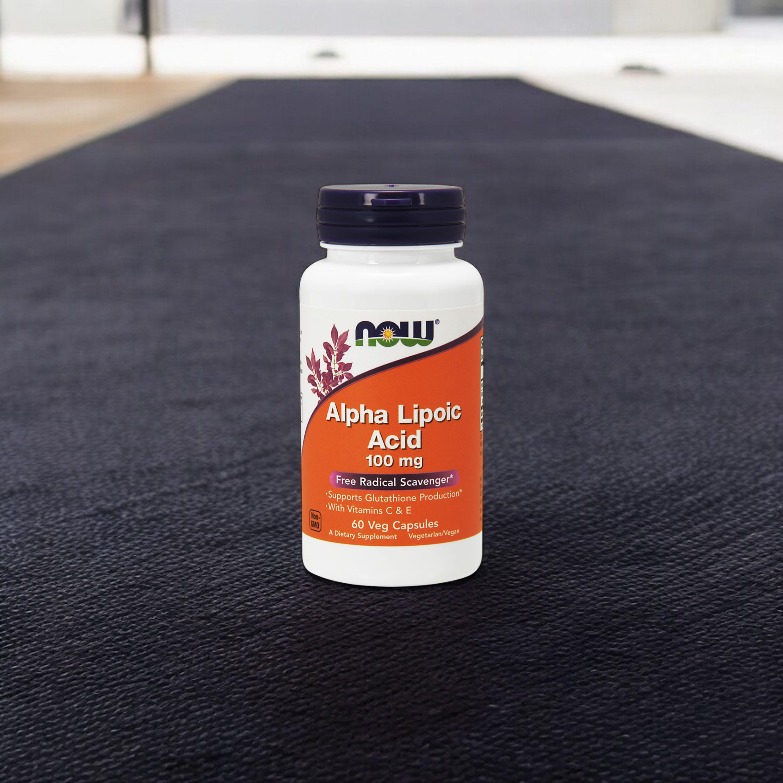 NOW Alpha Lipoic Acid 100mg - 2x 60vegcaps