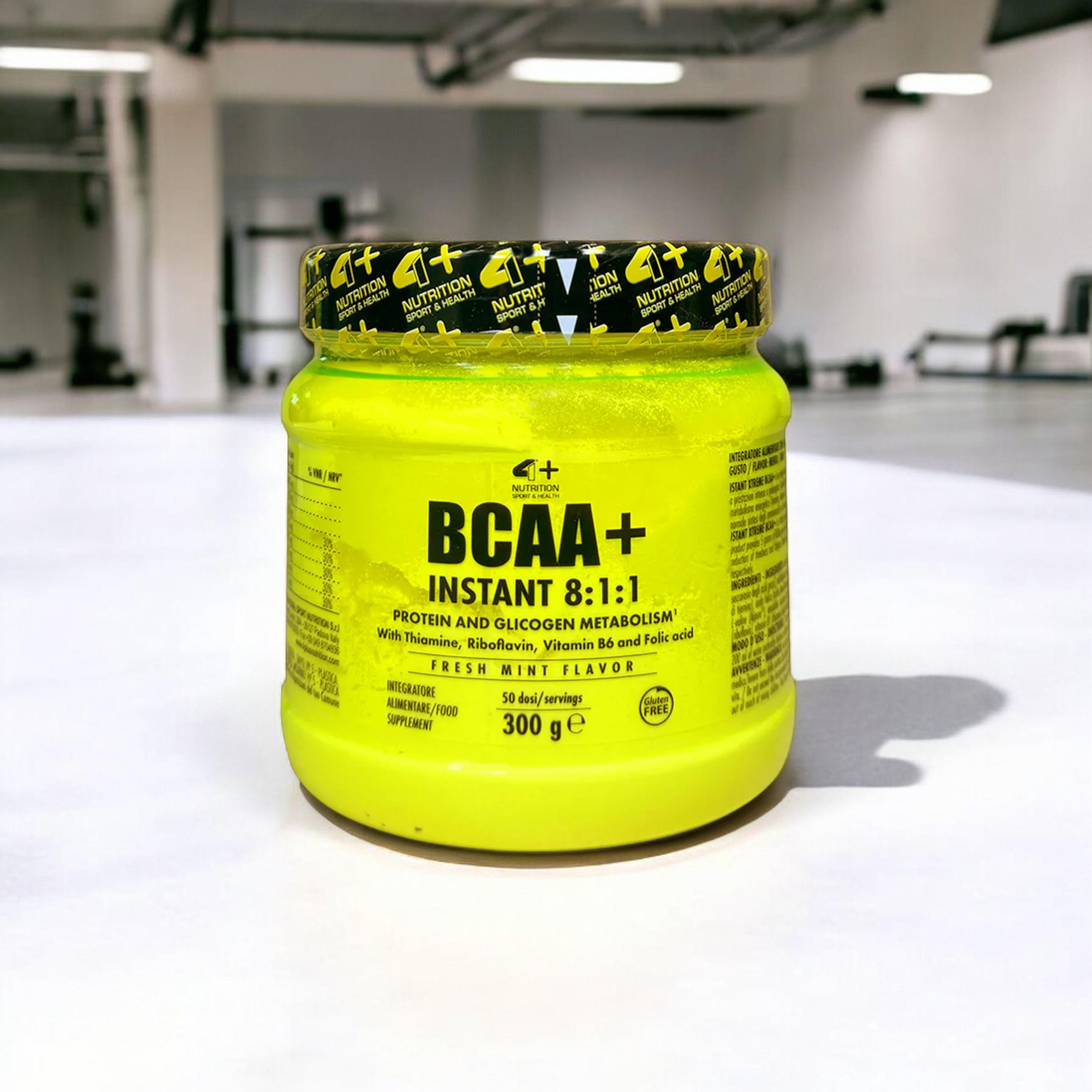 4+ NUTRITION - BCAA Instant Xtreme 8:1:1 - 2x 300g - Fresh Mint