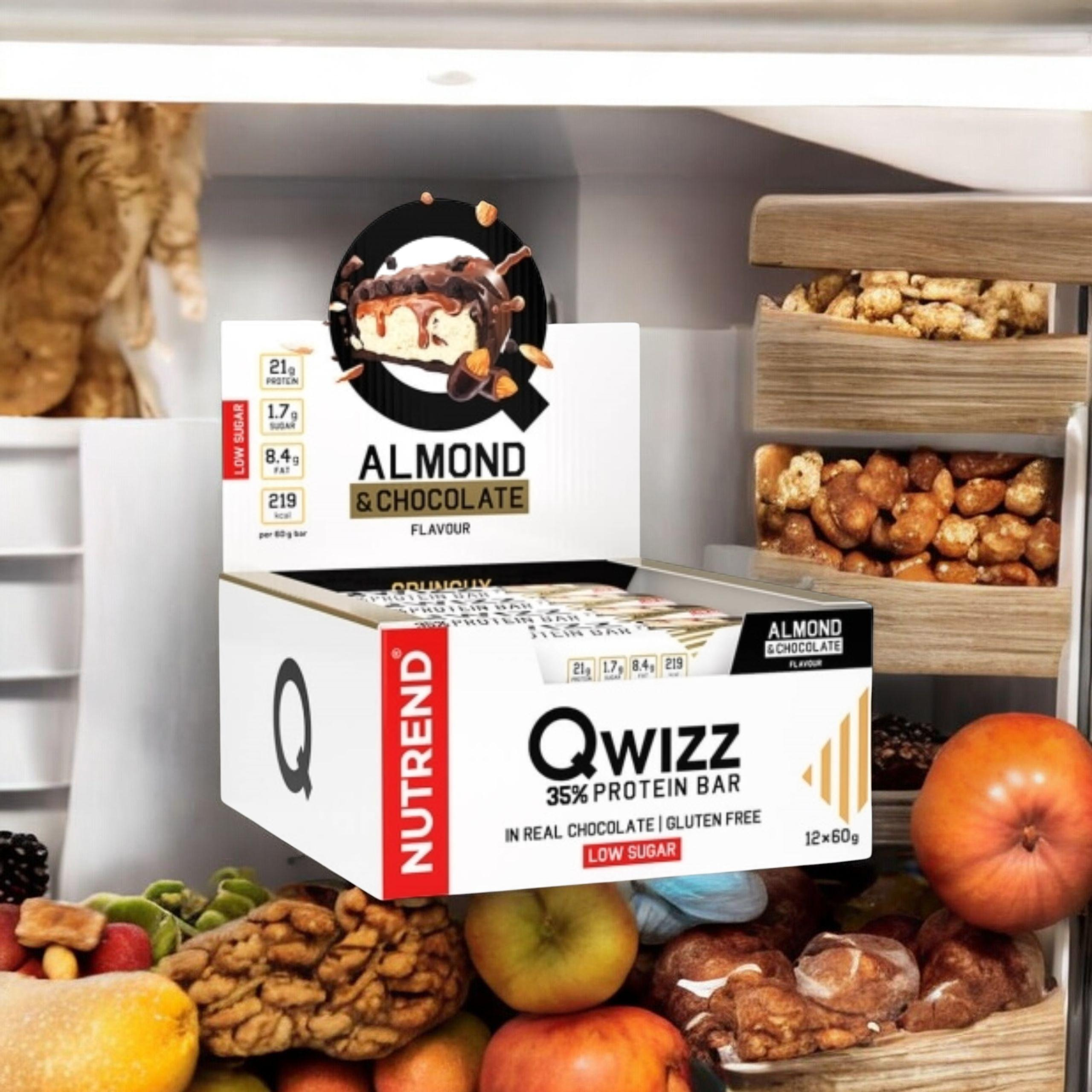 NUTREND - Baton QWIZZ Protein Bar - 24x 60g - WYPRZEDAŻ - 6-05