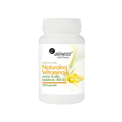 ALINESS Witamina E 400IU - 3x 100caps