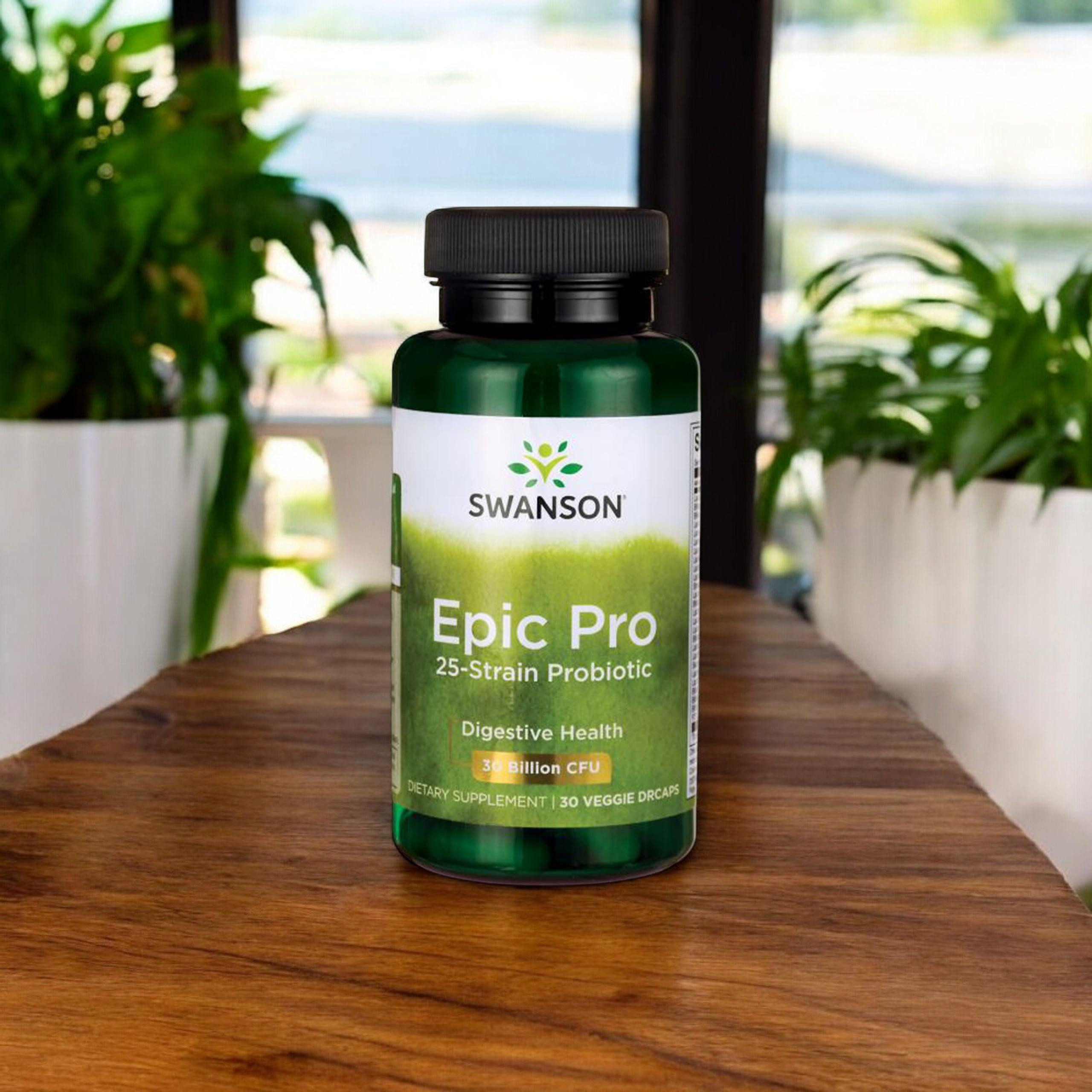 SWANSON Epic Pro 25-Strain Probiotic - 3x 30vcaps