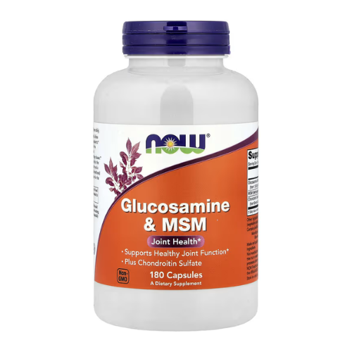 NOW Glucosamine & MSM - 2x 180caps