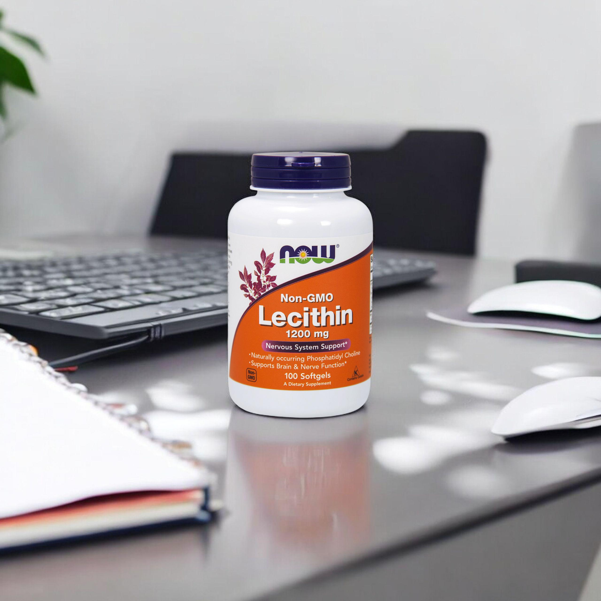 NOW Lecithin - 3x 100softgels
