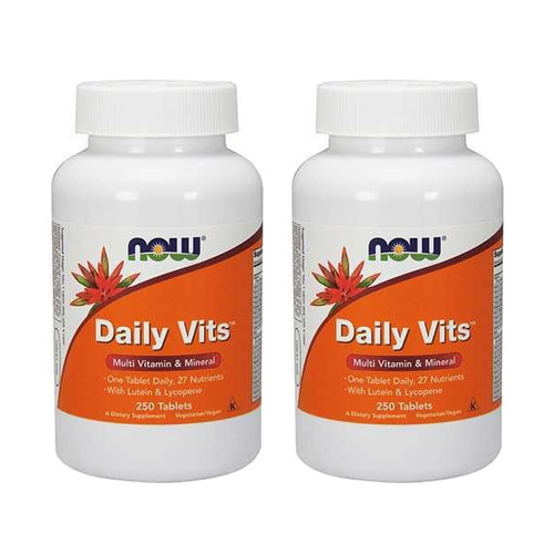 NOW Daily Vits - 2x 250tabs