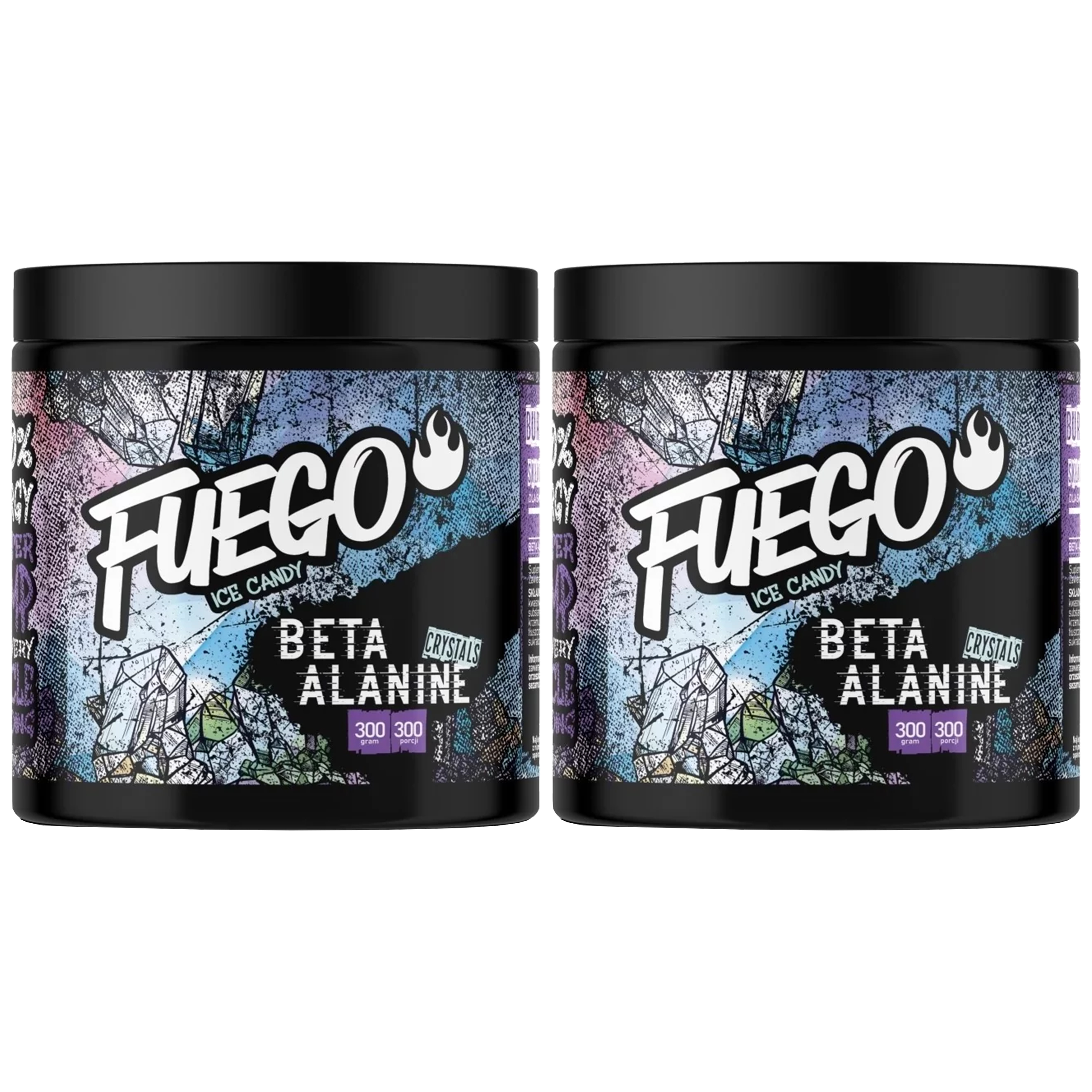 FUEGO - Beta Alanine - 2x 300g - Ice Candy