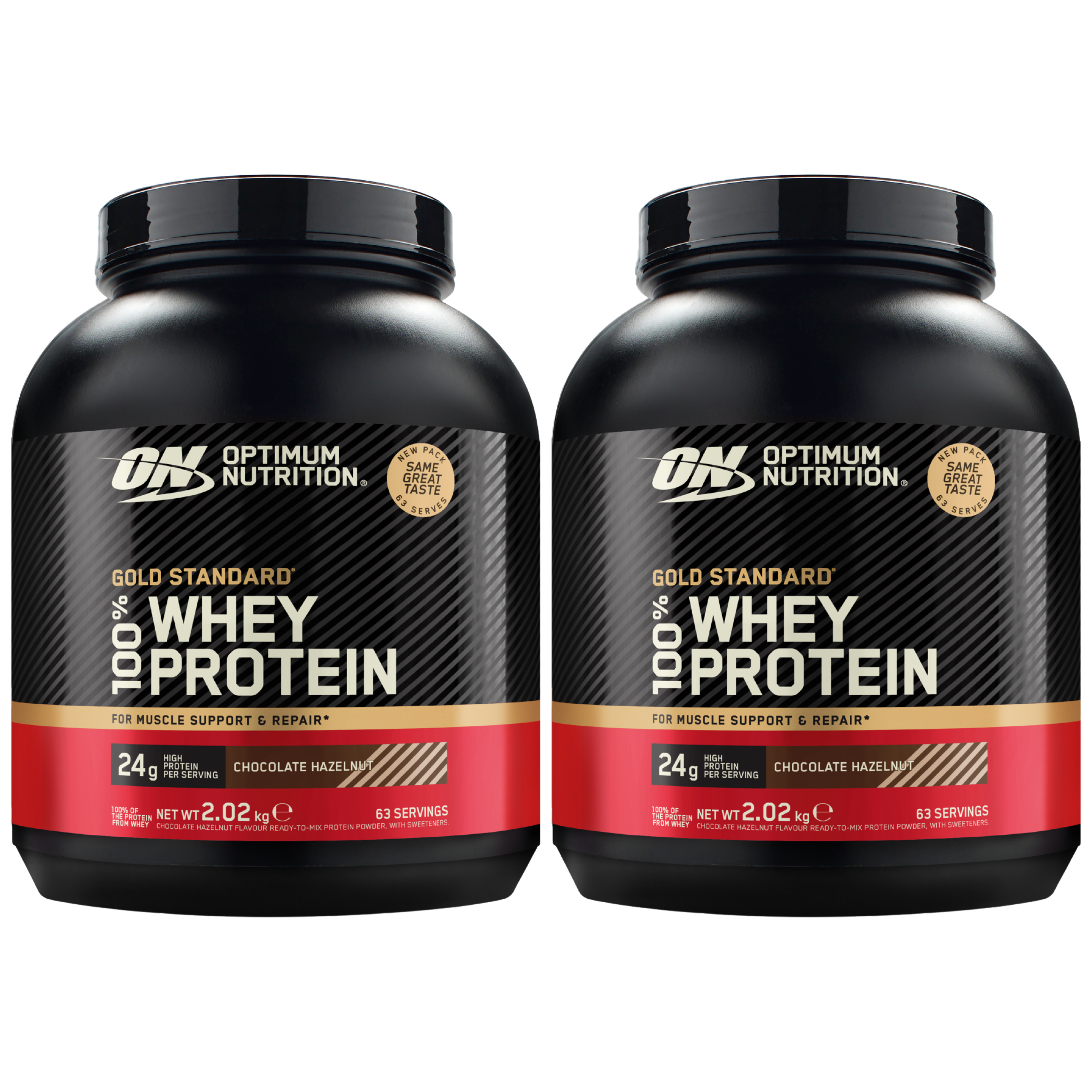 OPTIMUM NUTRITION Whey Gold Standard - 2x 2020g