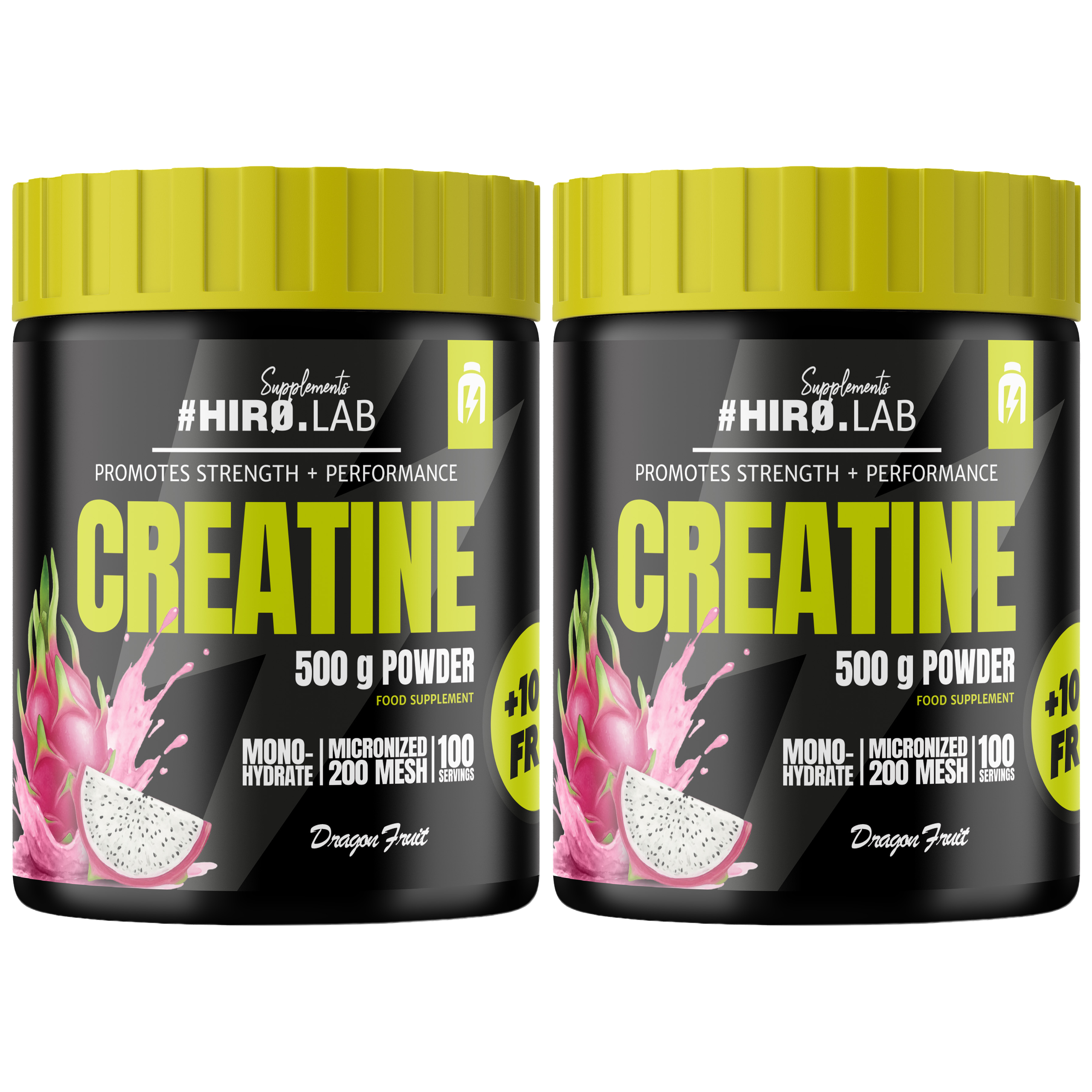 HIRO.LAB Creatine - 2x 500g + 100g FREE