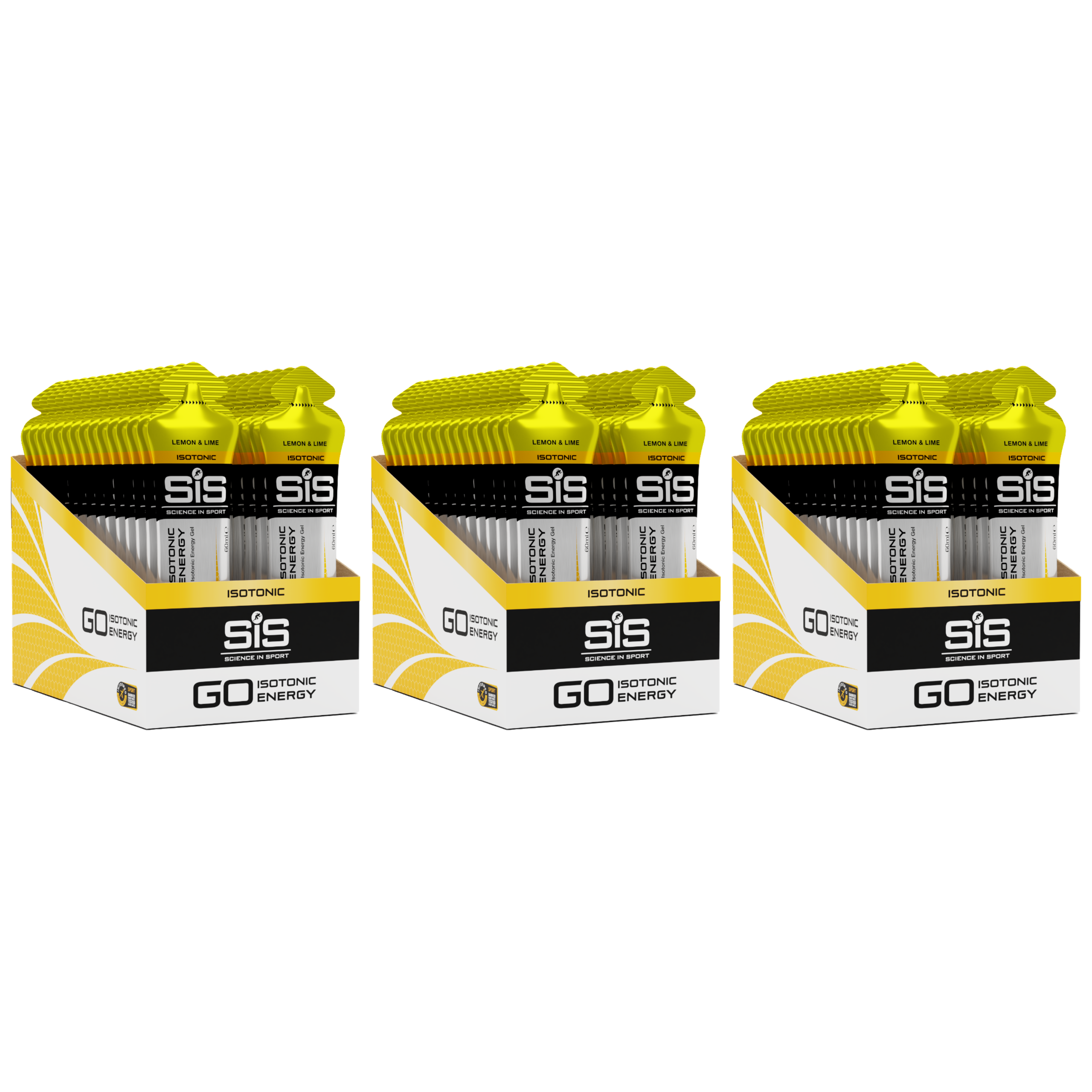 SiS - GO Isotonic Gel - 30x 3x 60ml