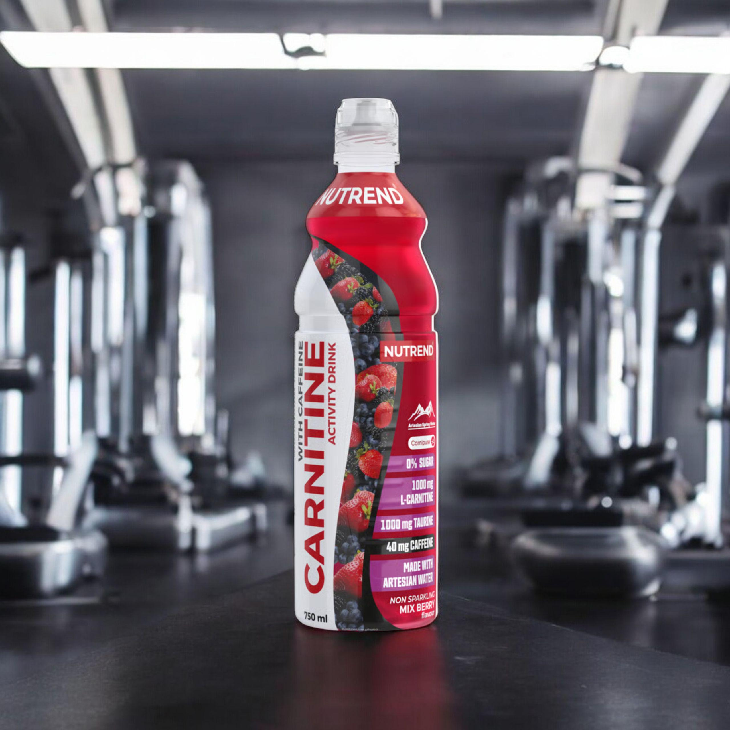 NUTREND Carnitine drink with caffeine - 3x 750ml