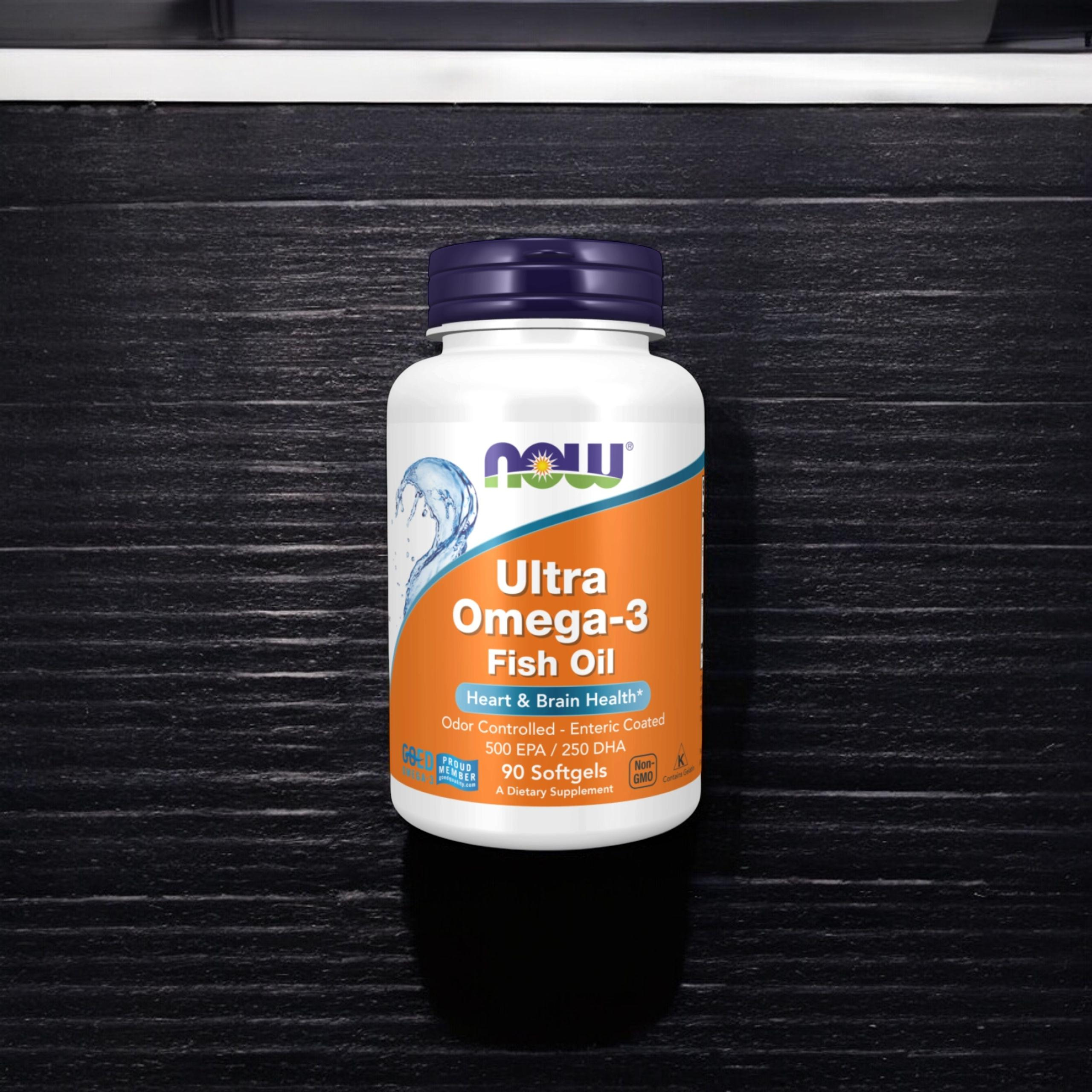 NOW Ultra Omega3 500EPA/250DHA - 3x 90softgels