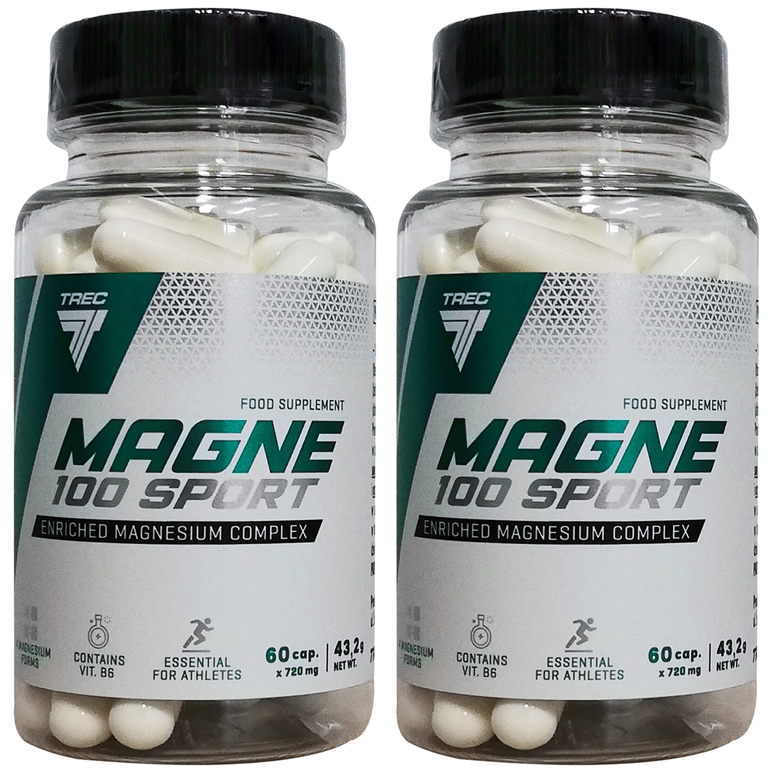 TREC Magne-100 Sport - 2x 60caps