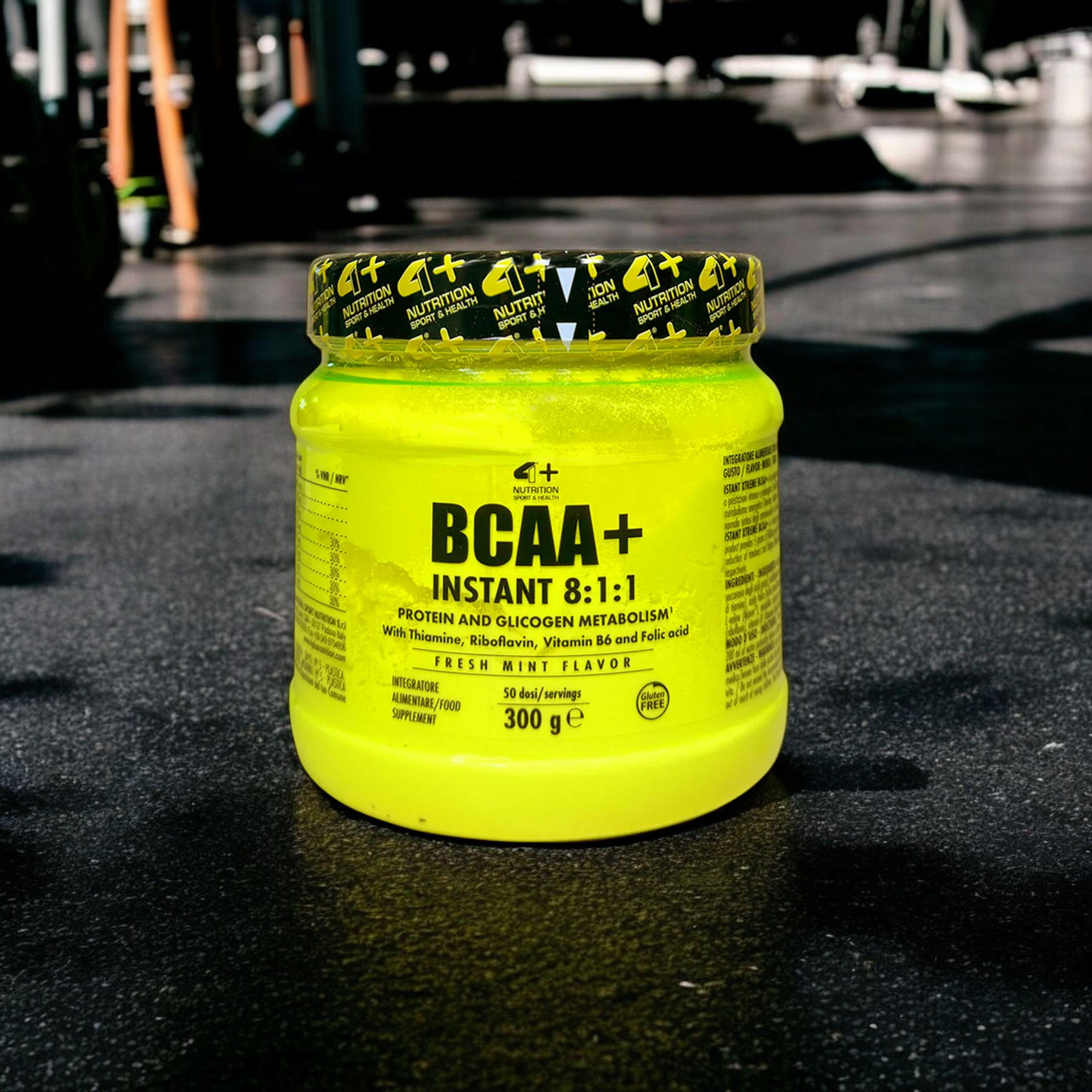 4+ NUTRITION - BCAA Instant Xtreme 8:1:1 - 2x 300g - Fresh Mint