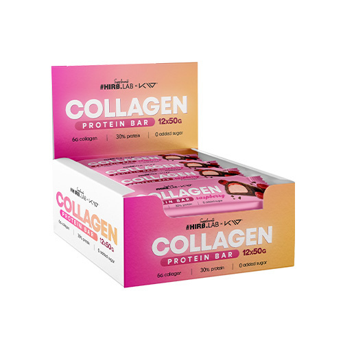 HIRO.LAB X KW Collagen Protein Bar - 12x 2x 50g
