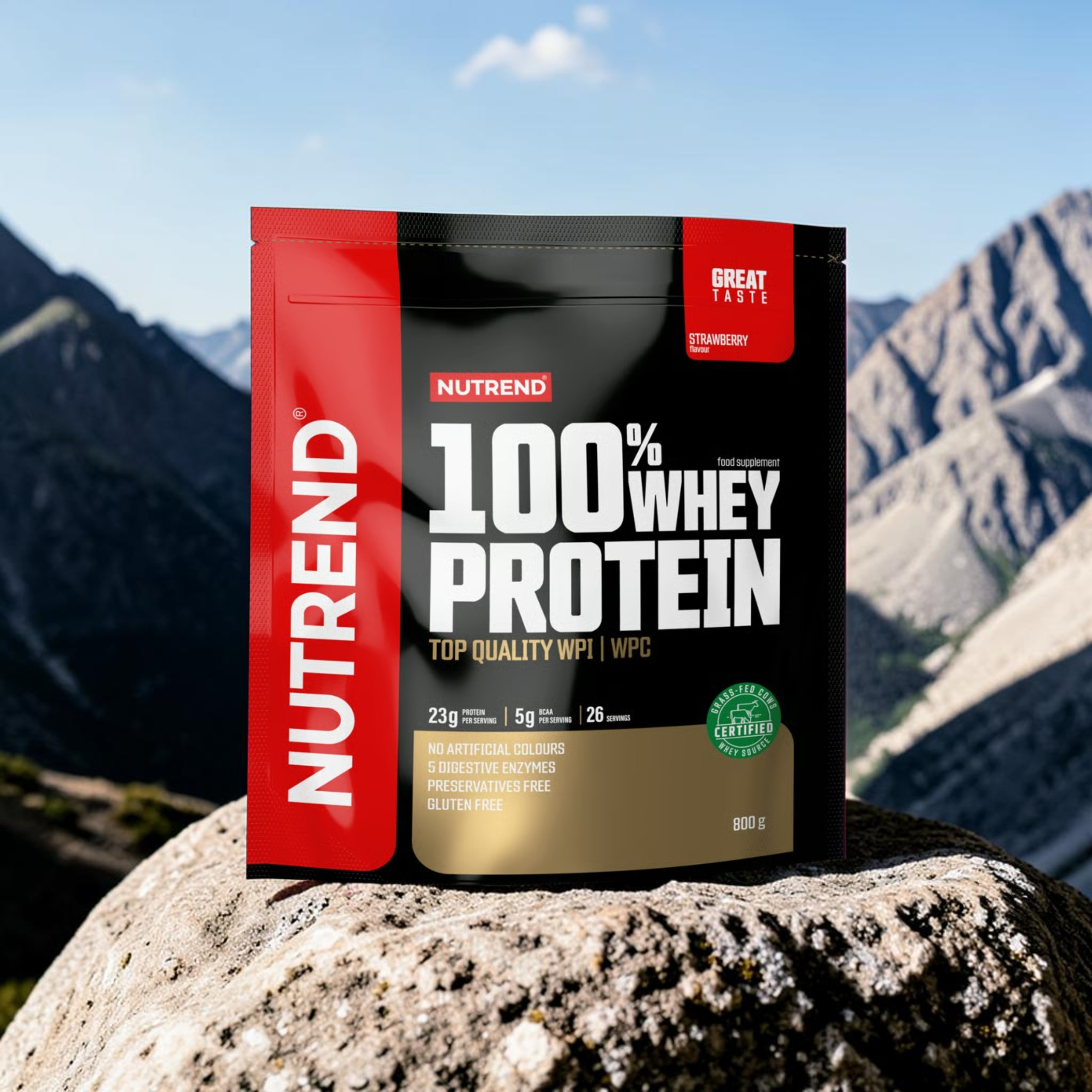 NUTREND - 100% Whey Protein - 2x 800g