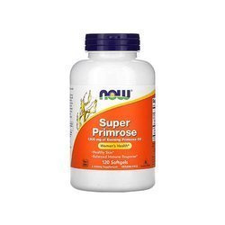 NOW Super Primrose - 120softgels. - Olej z Wiesiołka Dwuletniego