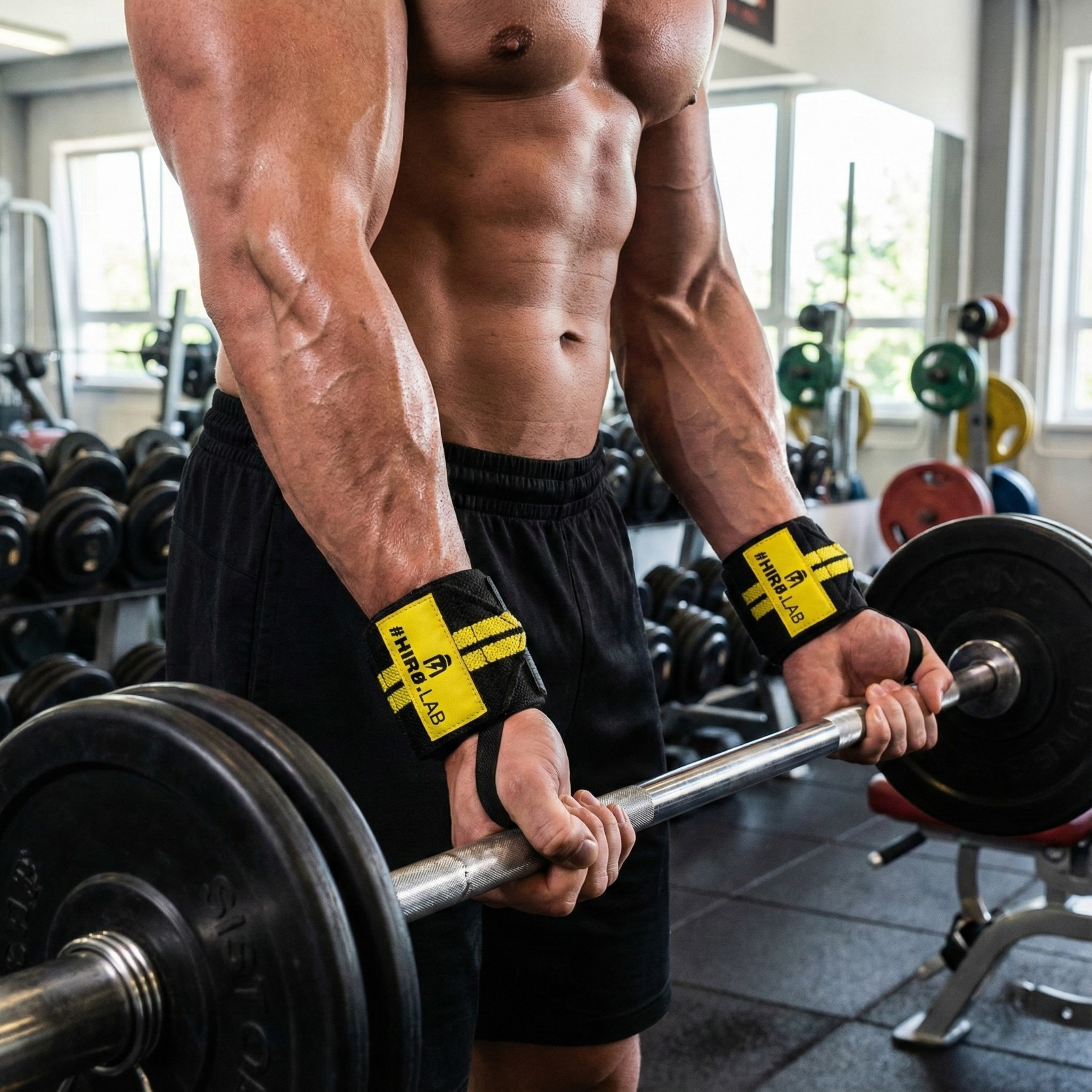 HIRO.LAB Wrist Wraps - Opaski usztywniające na nadgarstki