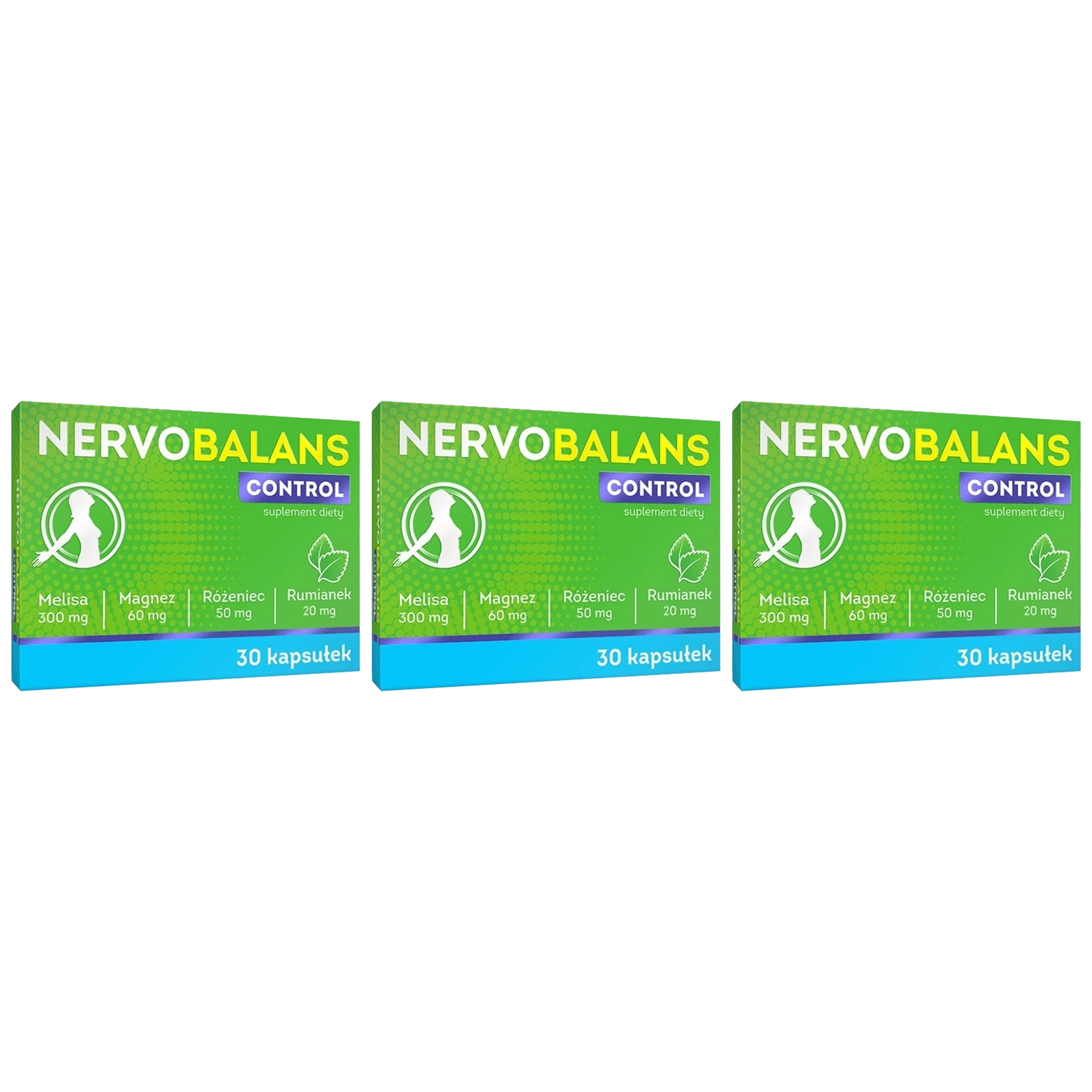 ALG PHARMA Nervobalans Control - 3x 30caps