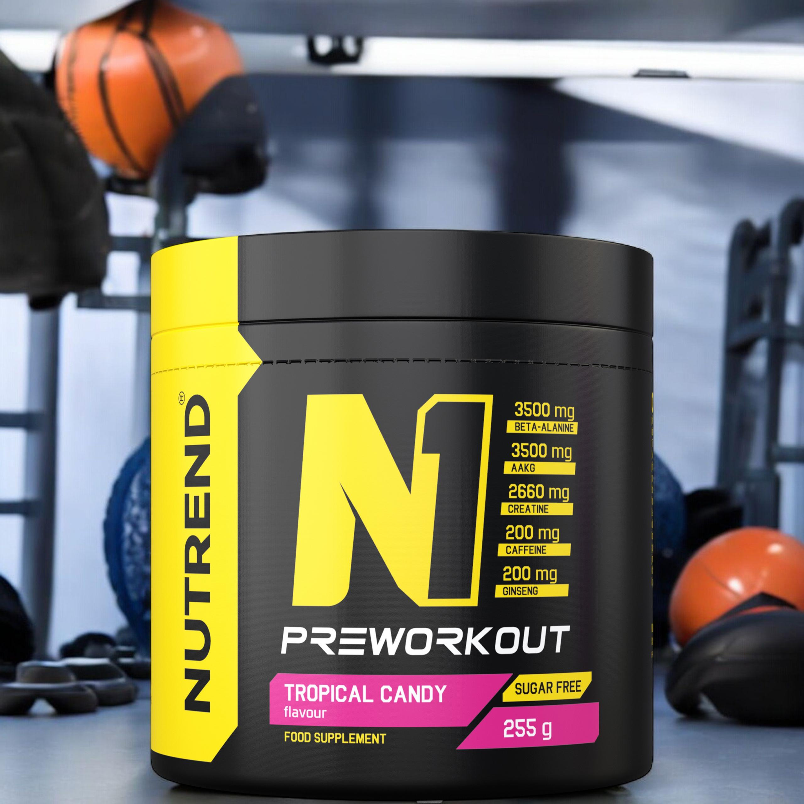 NUTREND N1 Pre Workout - 3x 255g