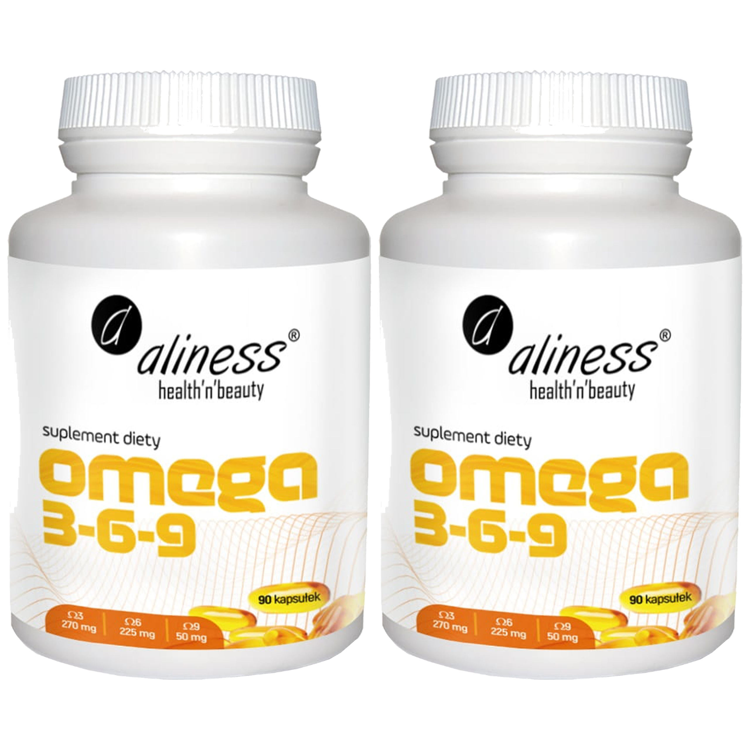 ALINESS Omega 3-6-9 - 2x 90caps.